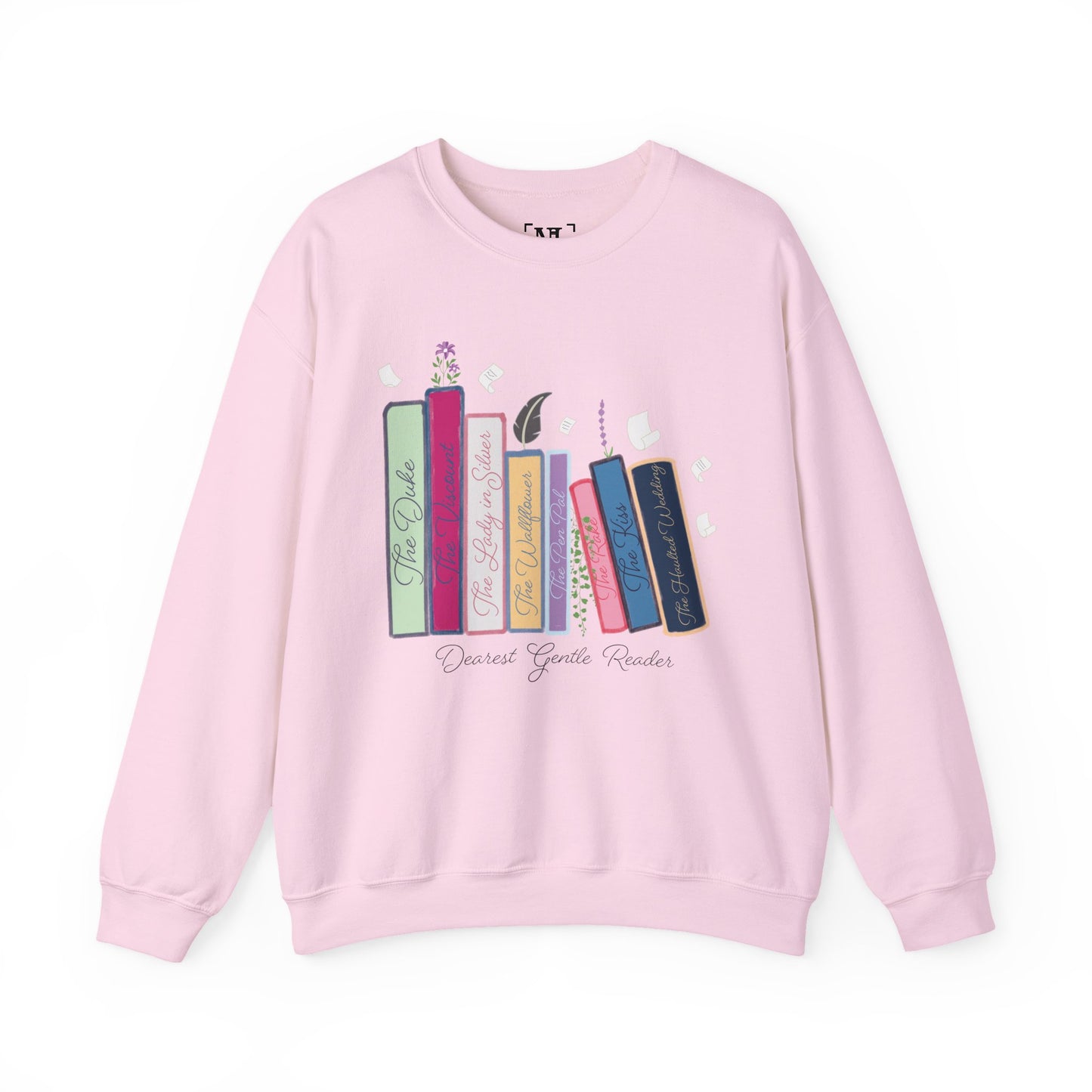 Dearest Gentle Reader Book Stack - Regency Romance Inspired Sweatshirt