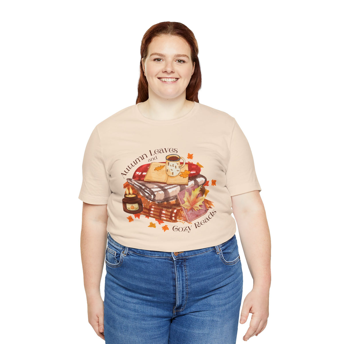 Autumn Leaves & Cozy Reads Tee