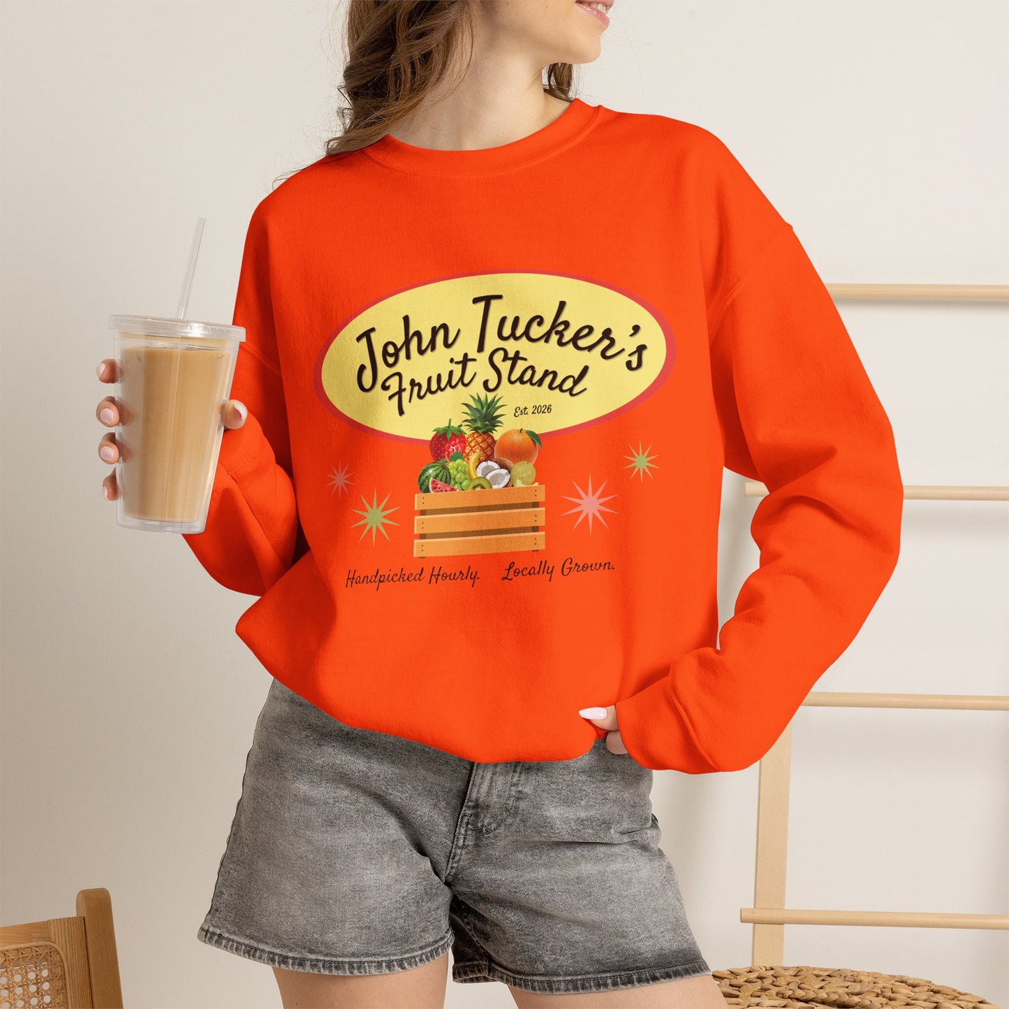 John Tucker's Fruit Stand - Hockey Romance Inspired Sweatshirt