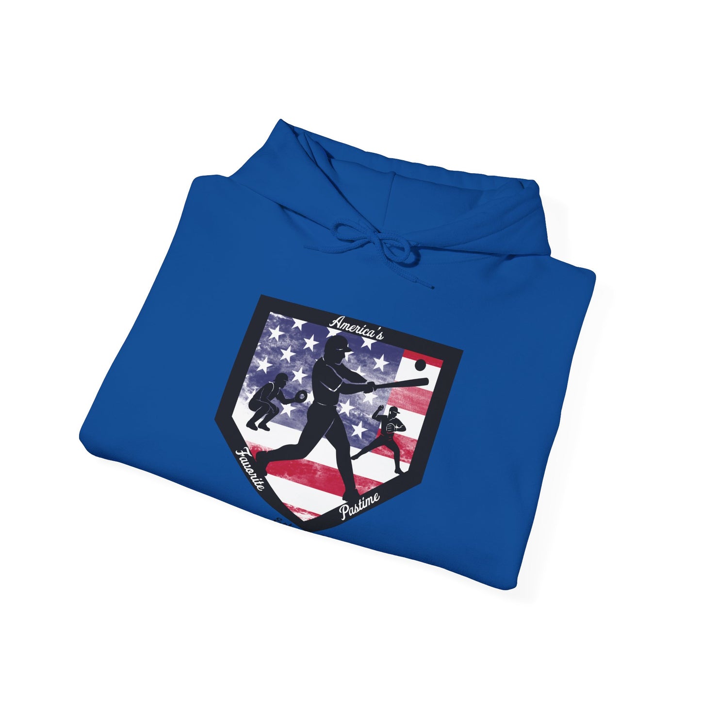 Baseball Home Plate Hoodie – America's Favorite Pastime Design