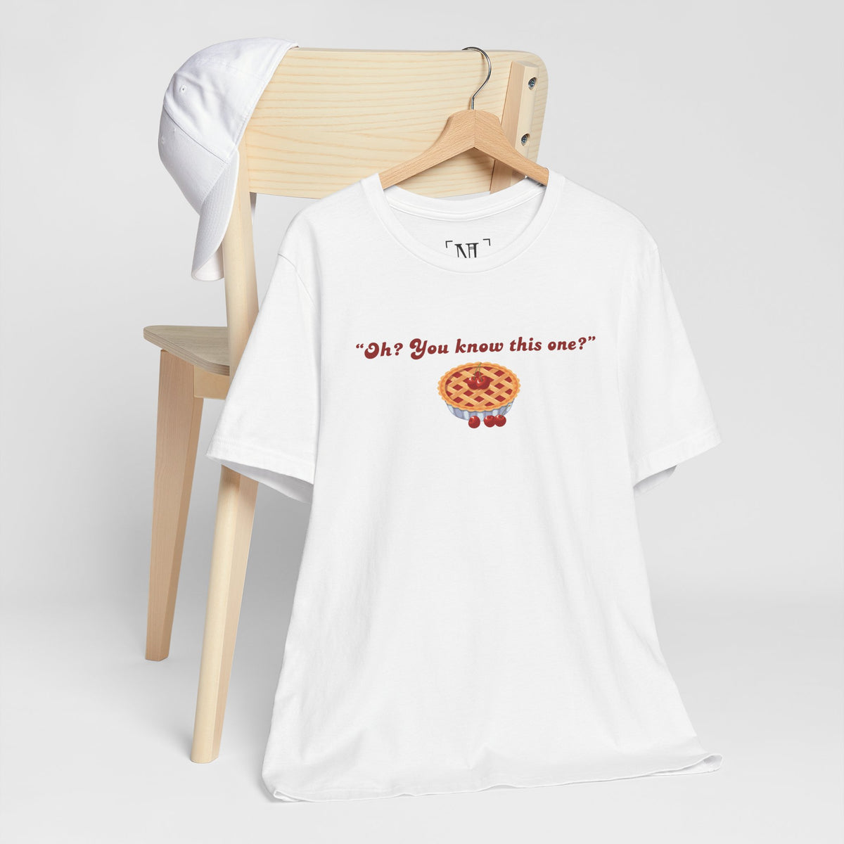 "Oh? You know this one?" Cherry Pie - Hockey Romance Inspired Tee