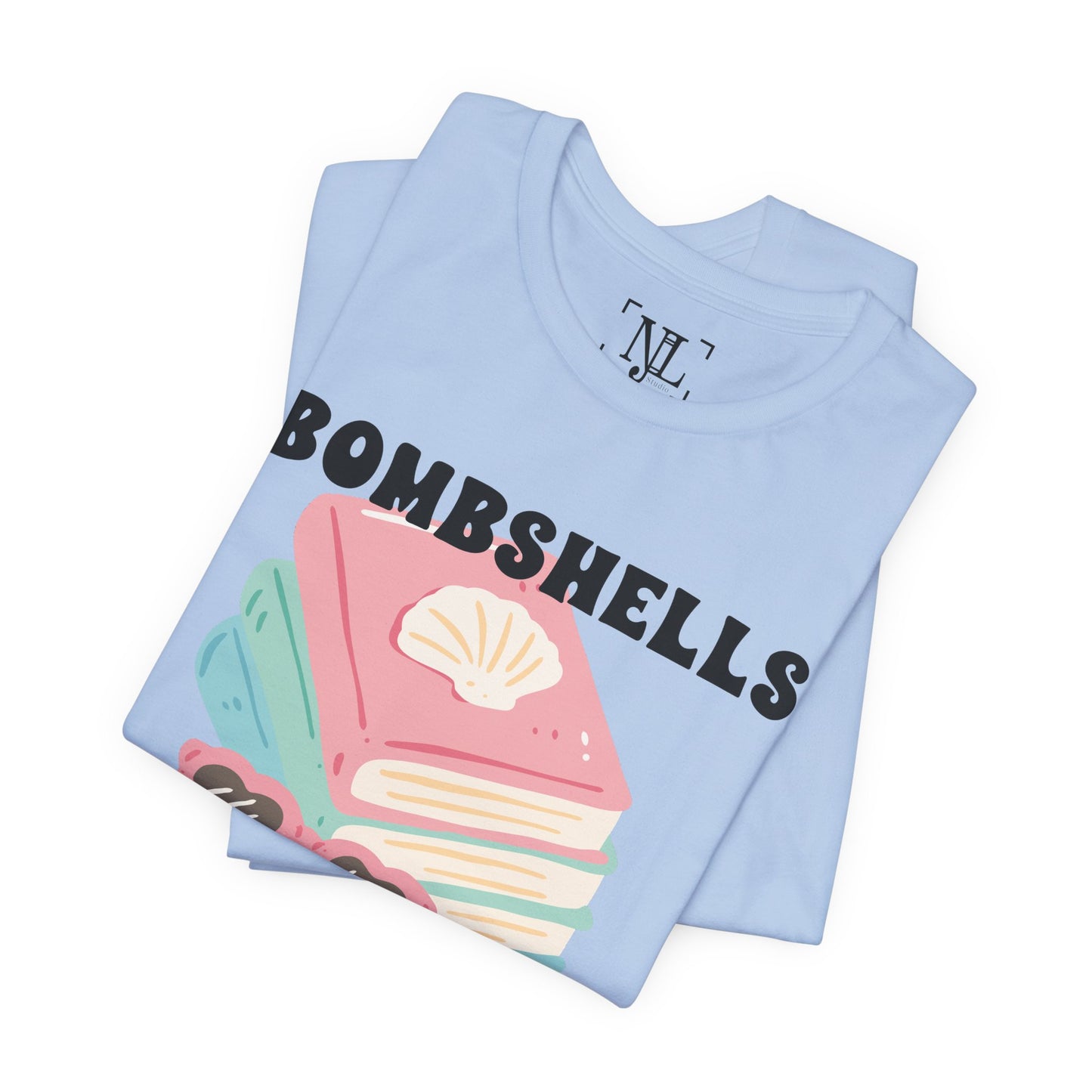 Bombshells Read Books - Bookish Villa Inspired Tee