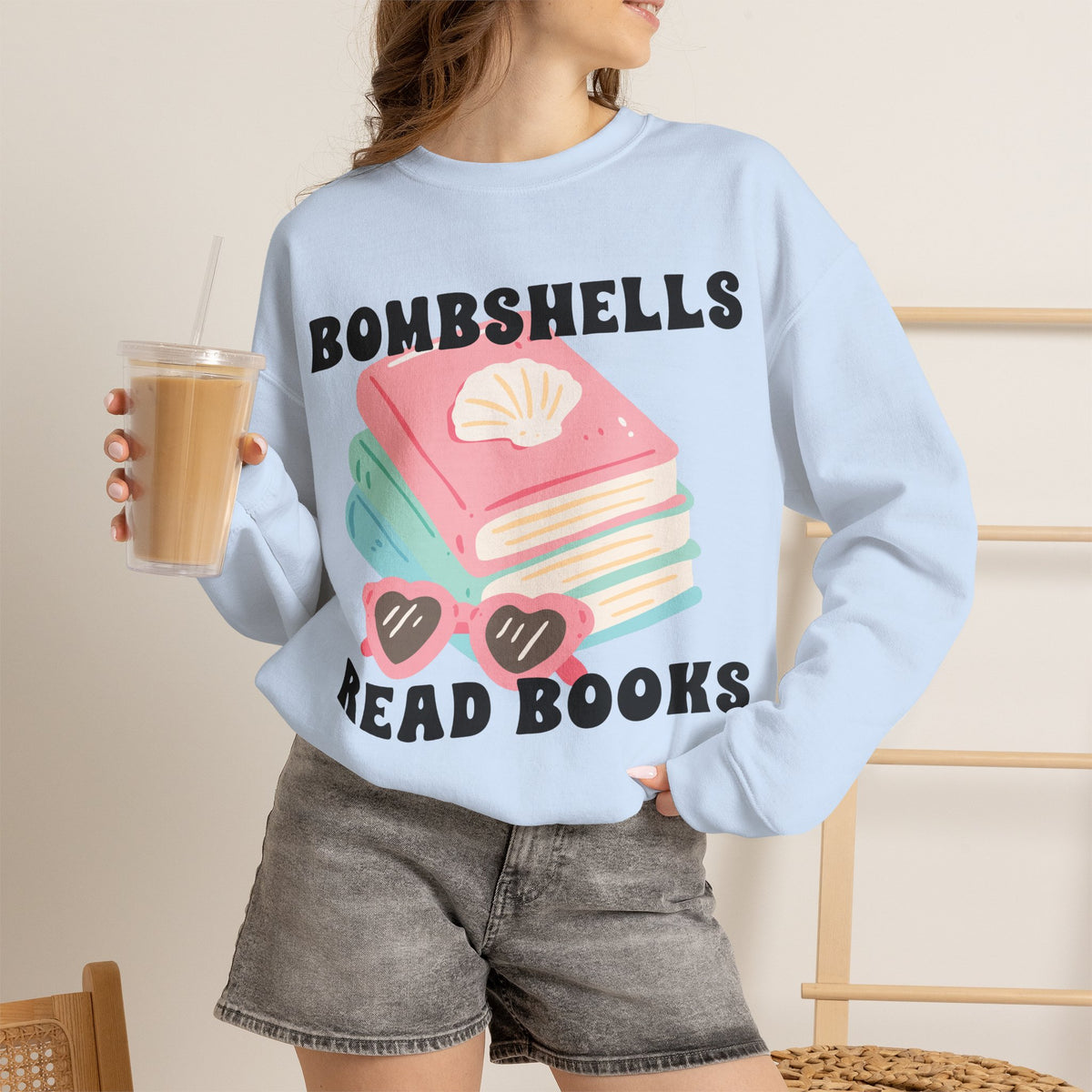 Bombshells Read Books - Bookish Villa Inspired Sweatshirt