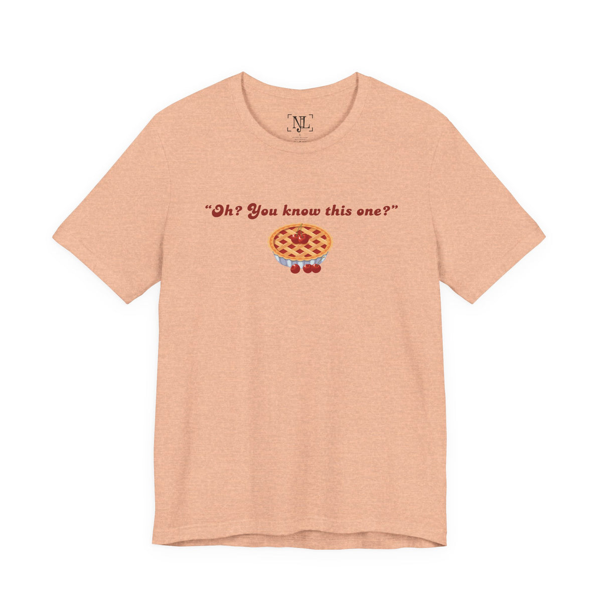 "Oh? You know this one?" Cherry Pie - Hockey Romance Inspired Tee