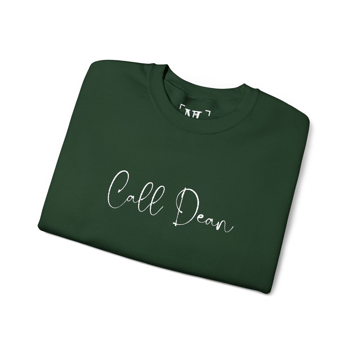 Call Dean - Hockey Romance Inspired Embroidered Sweatshirt