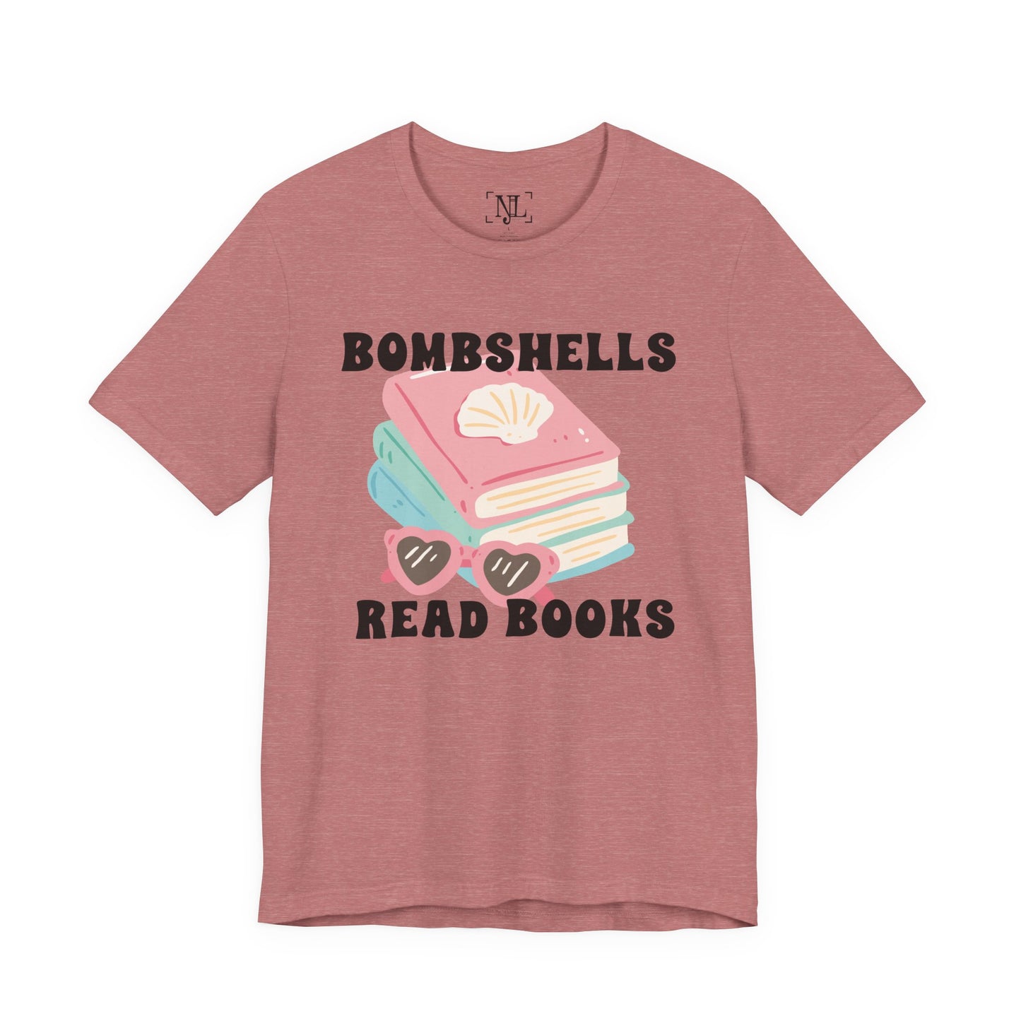 Bombshells Read Books - Bookish Villa Inspired Tee