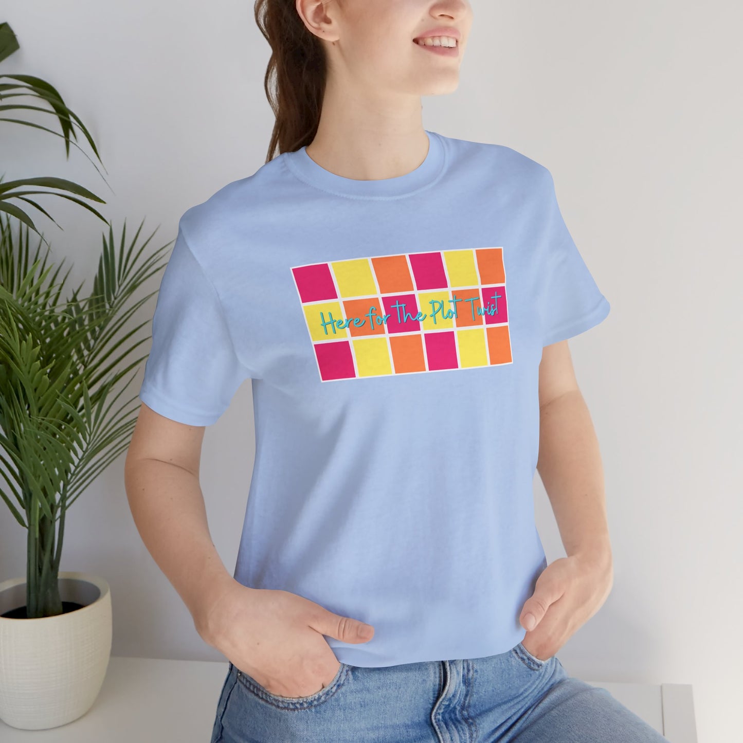 Here for the Plot Twist - Bookish Villa Inspired Tee