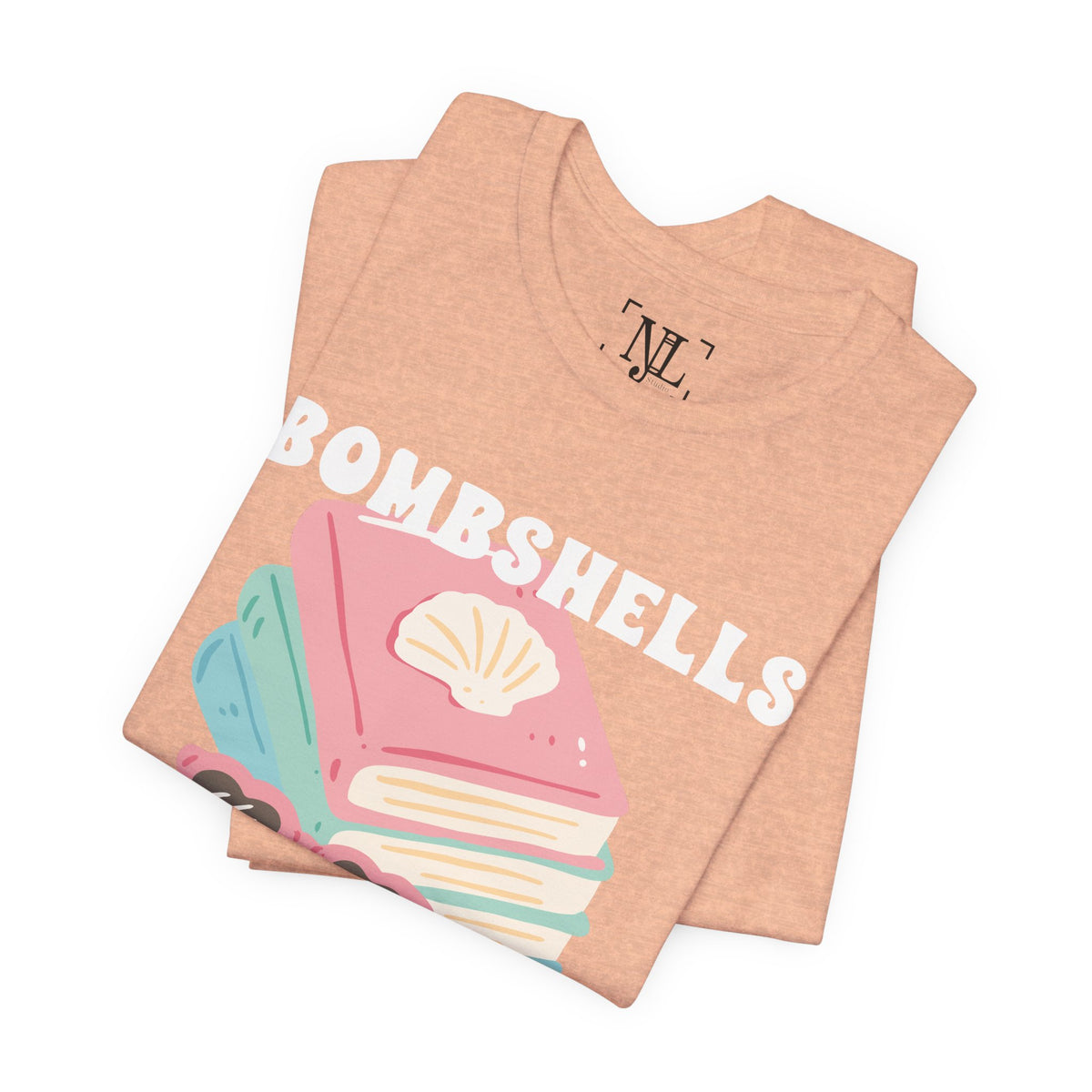Bombshells Read Books - Bookish Villa Inspired Tee (White Text)
