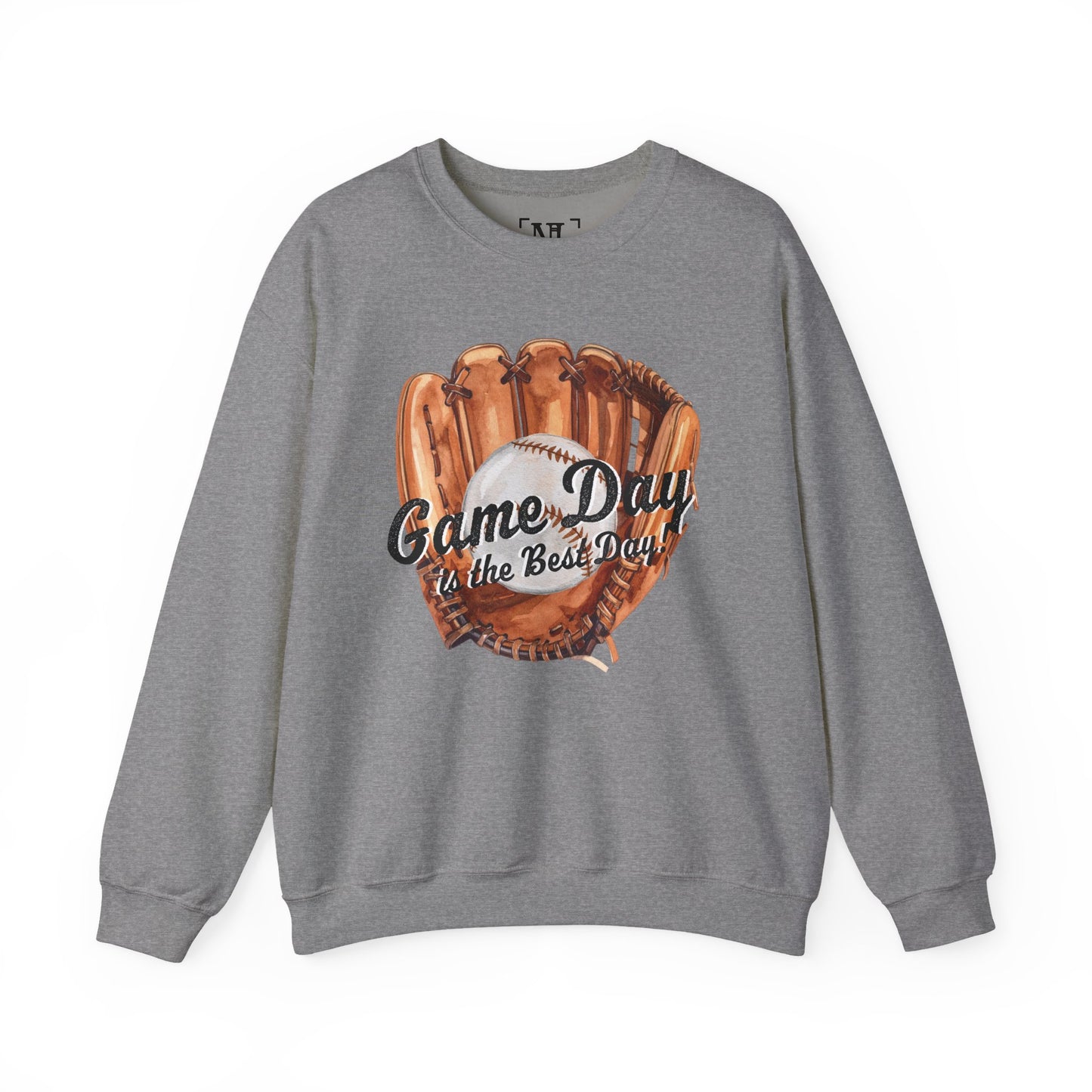 Game Day Baseball Sweatshirt — "Game Day is the Best Day" Crewneck