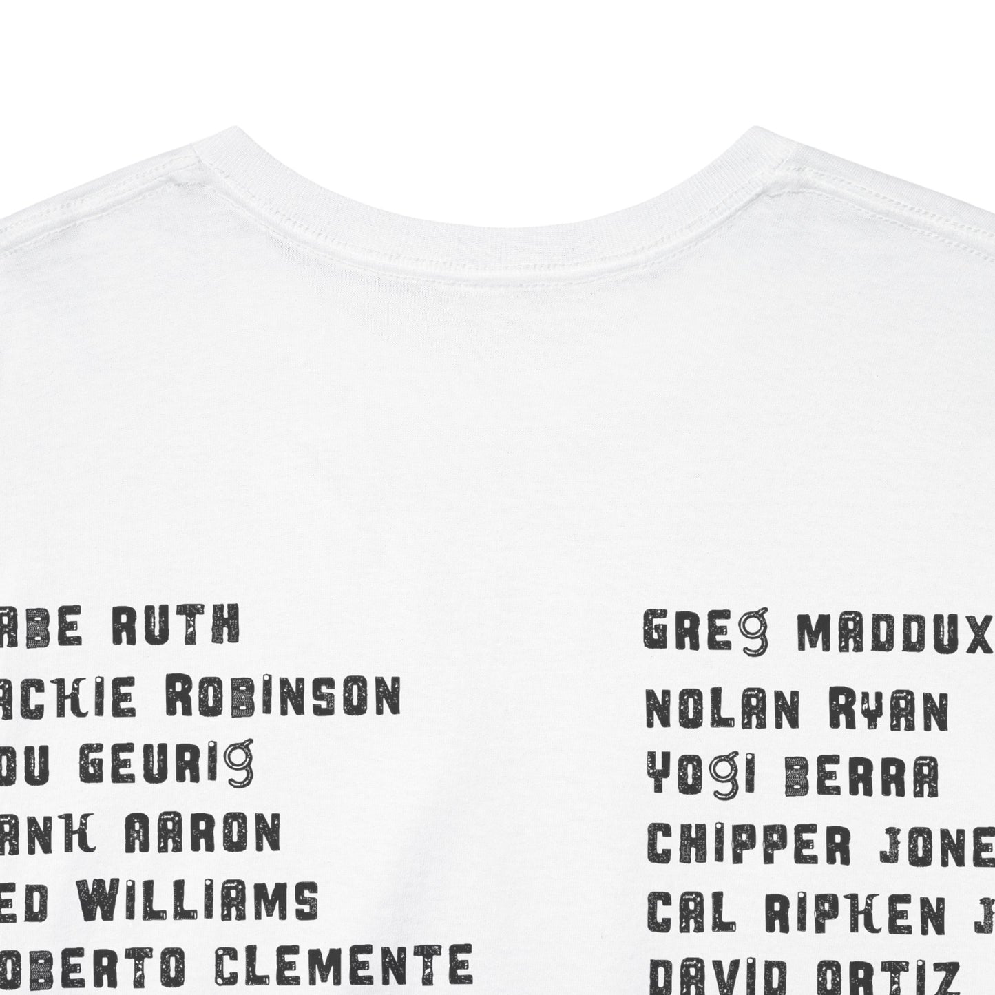 Baseball Legends T‑Shirt — "Heroes Get Remembered, Legends Never Die" Tribute Tee