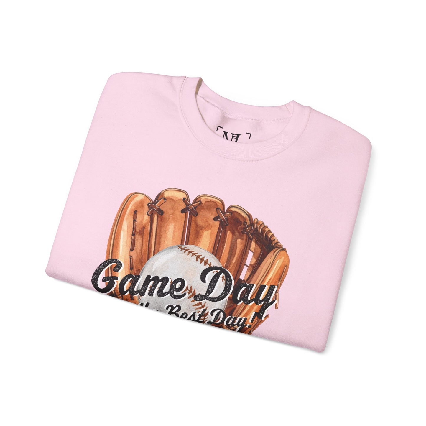 Game Day Baseball Sweatshirt — "Game Day is the Best Day" Crewneck