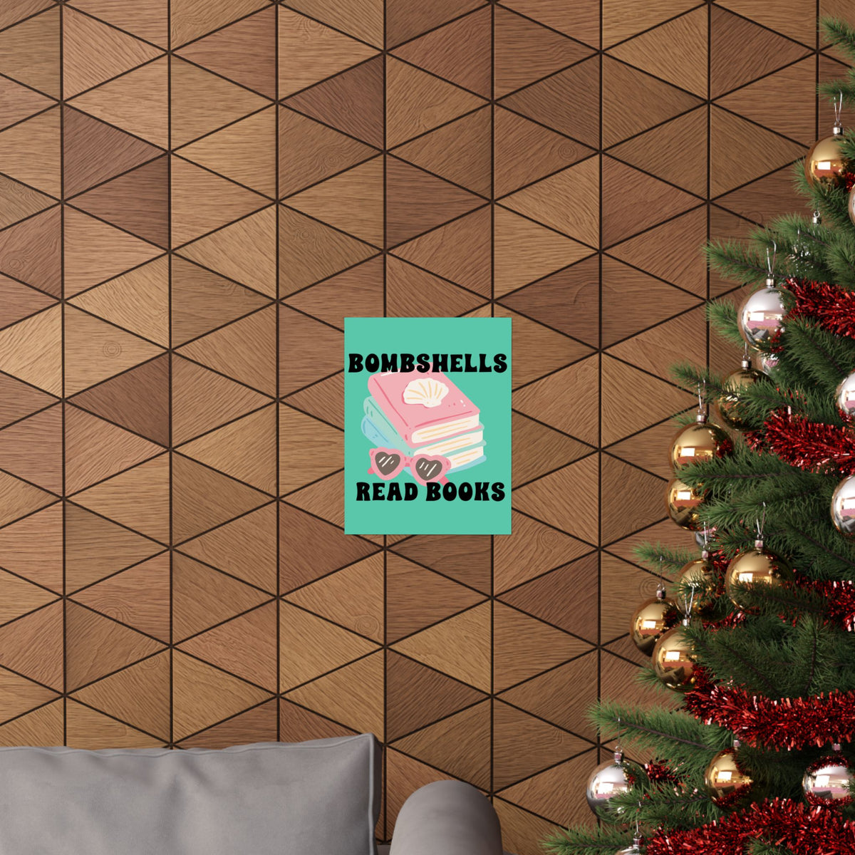 Bombshells Read Books - Bookish Villa Inspired Wall Art
