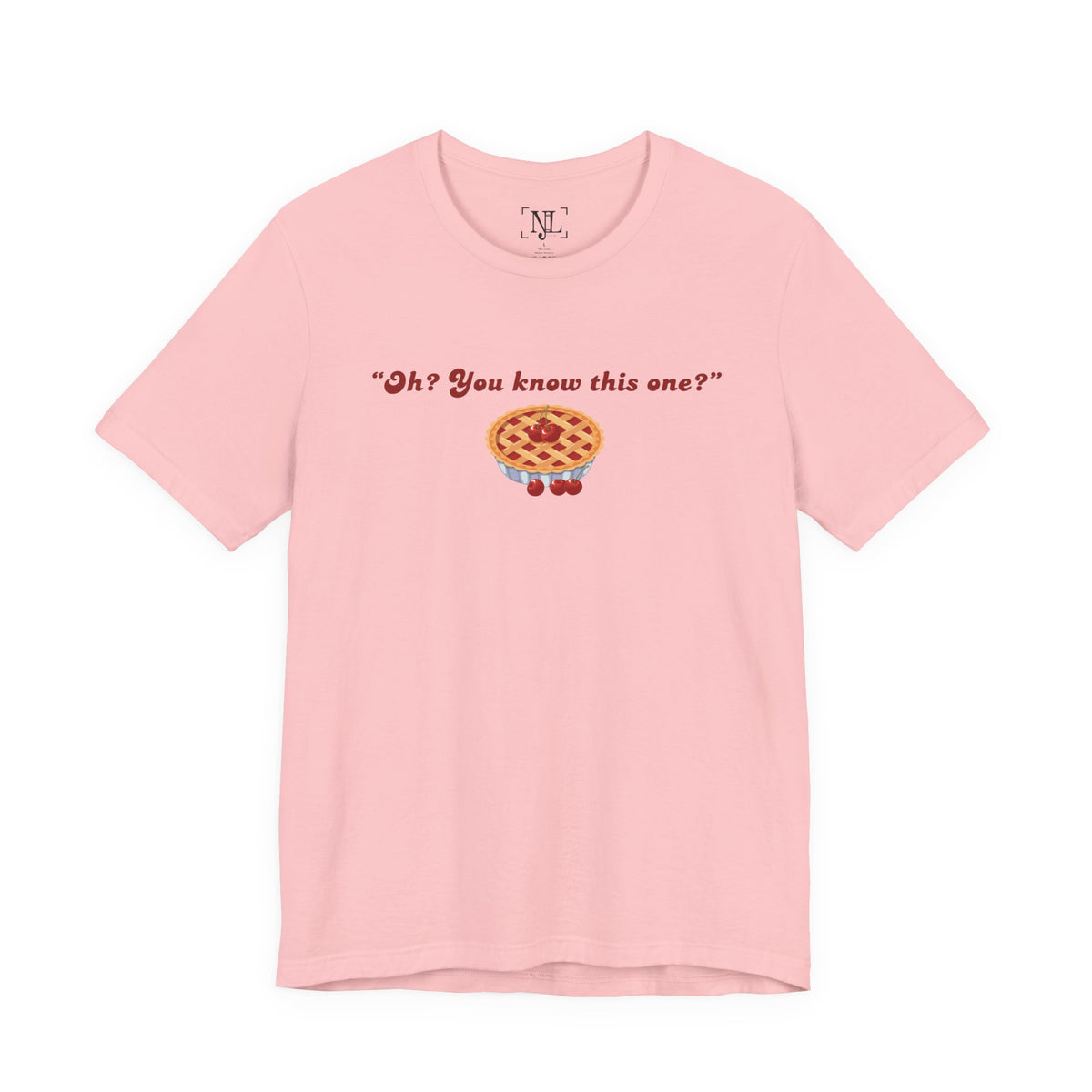 "Oh? You know this one?" Cherry Pie - Hockey Romance Inspired Tee