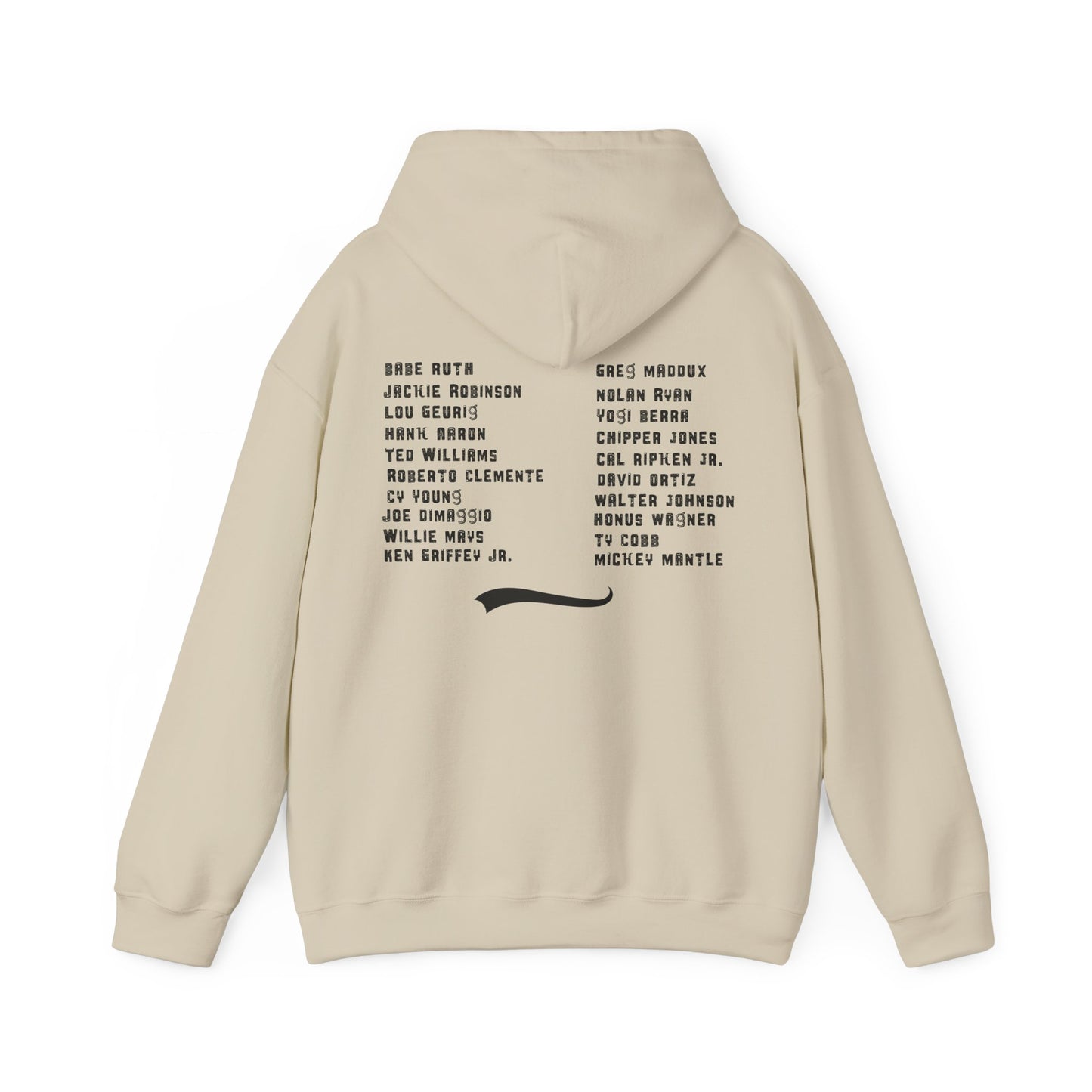 Baseball Tribute Hoodie — "Heroes Get Remembered, Legends Never Die" Hoodie