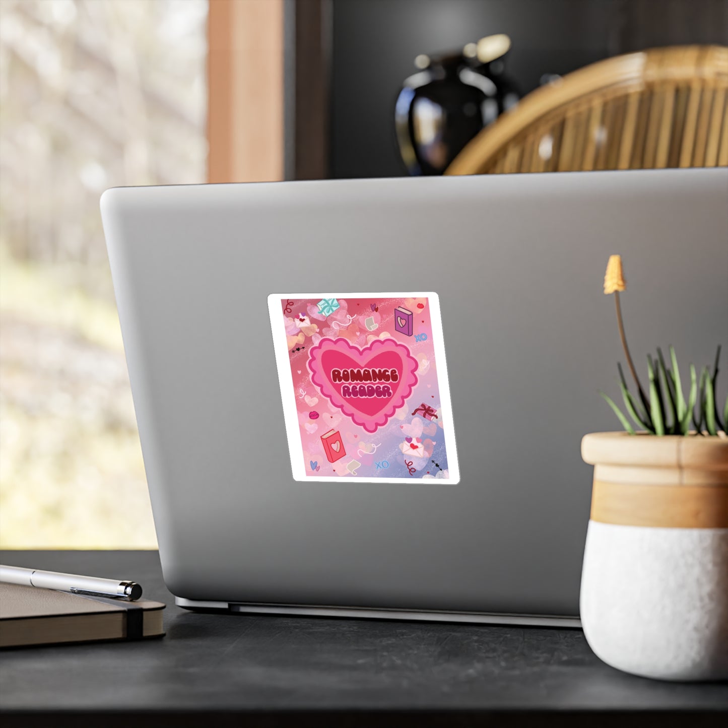 Romance Reader Kiss-Cut Vinyl Decal