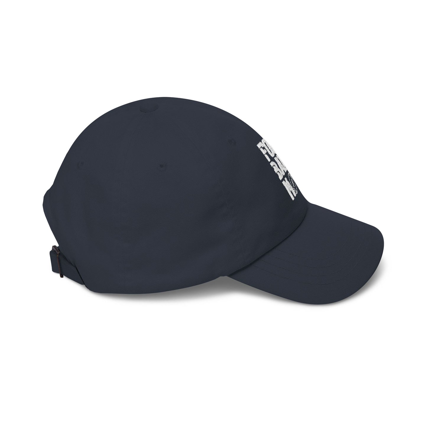 Football Mom  — Hat (White Text)