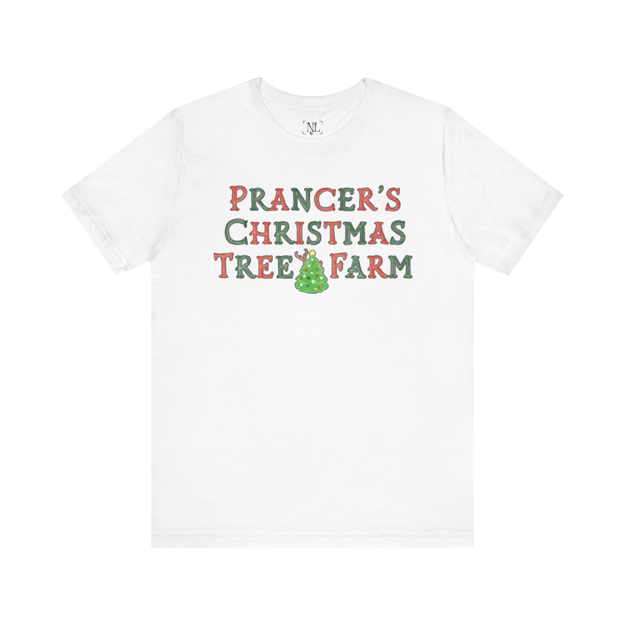 Prancer's Christmas Tree Farm Tee