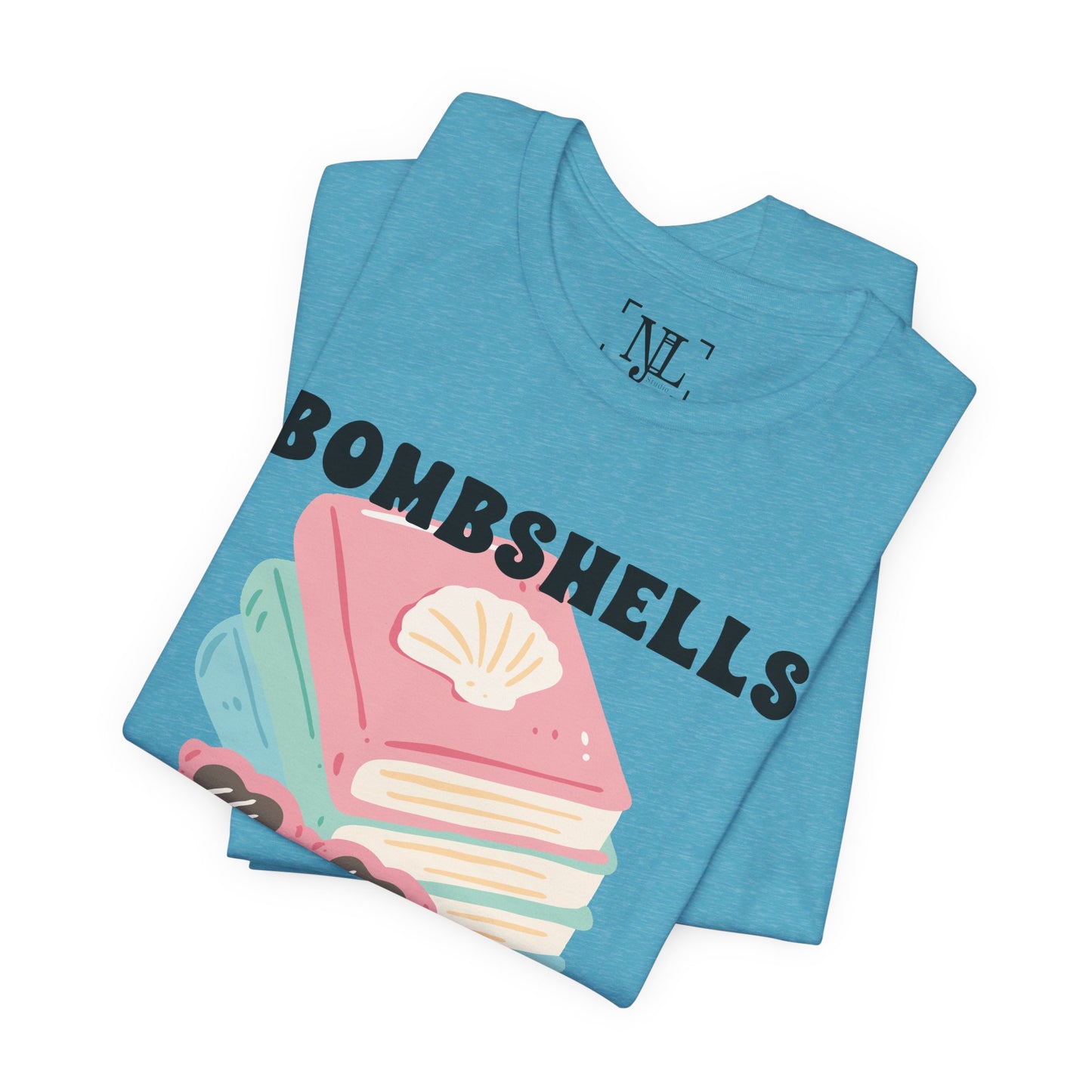Bombshells Read Books - Bookish Villa Inspired Tee