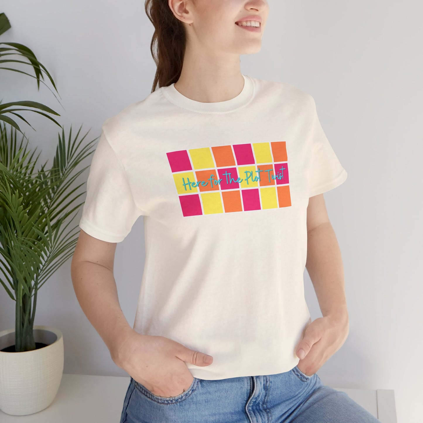 Here for the Plot Twist - Bookish Villa Inspired Tee