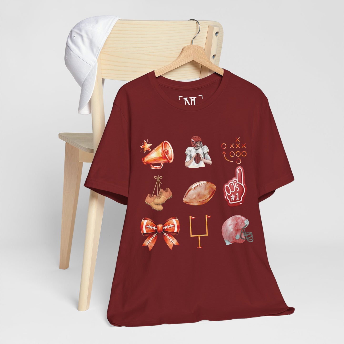 Vintage Football Icons - Graphic Tee