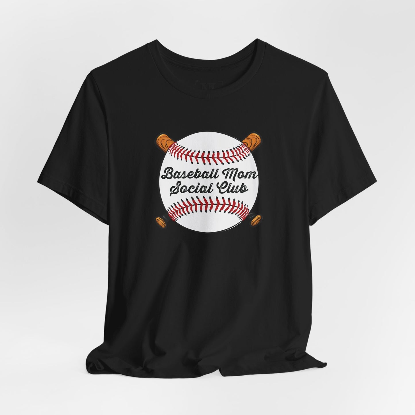 Baseball Mom Social Club Tee — Women’s Baseball Mom T-Shirt