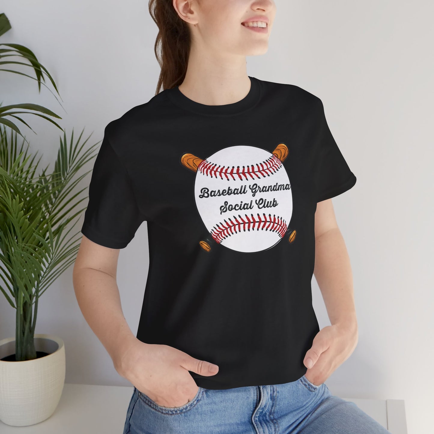 Baseball Grandma Social Club Tee — Women’s Baseball T-Shirt