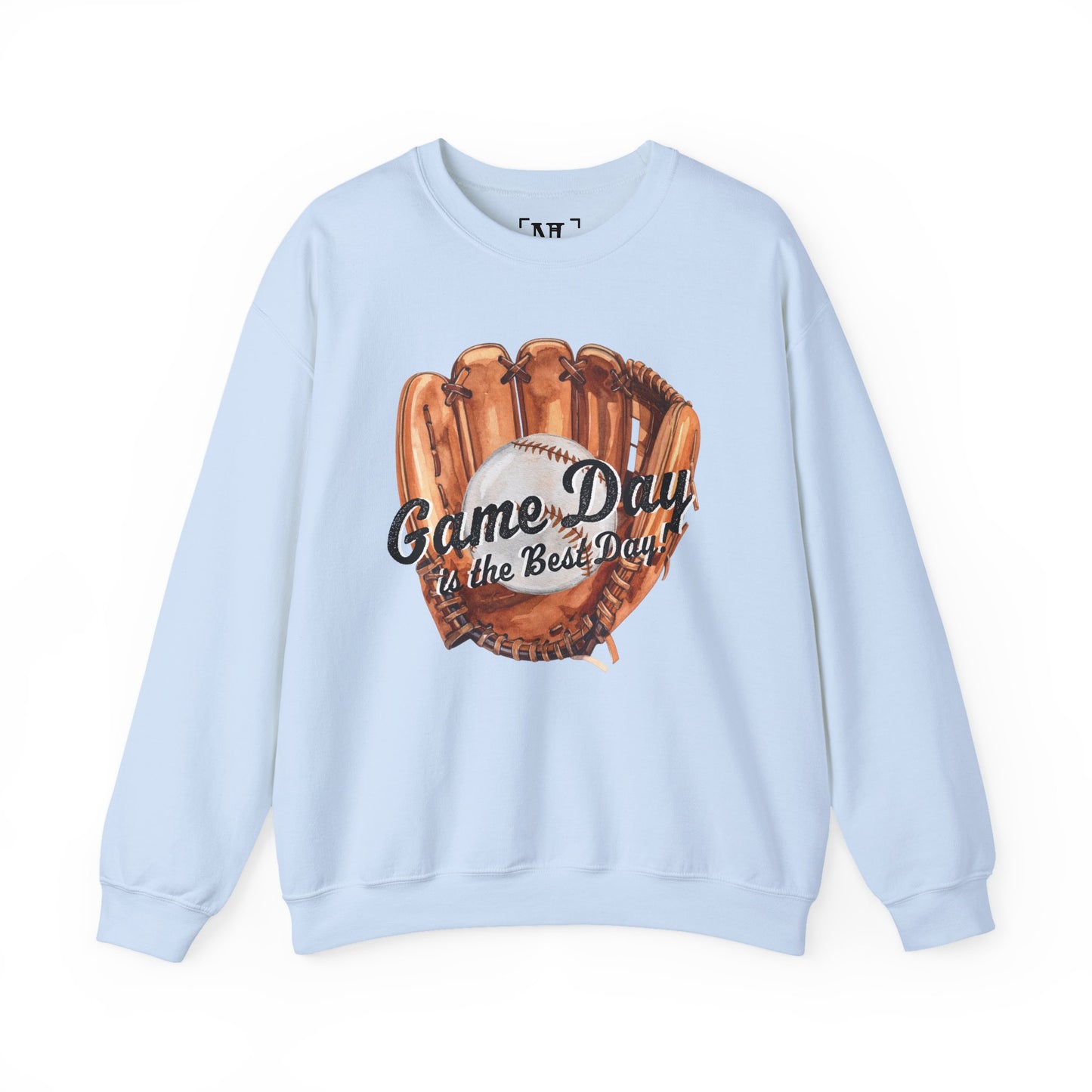 Game Day Baseball Sweatshirt — "Game Day is the Best Day" Crewneck