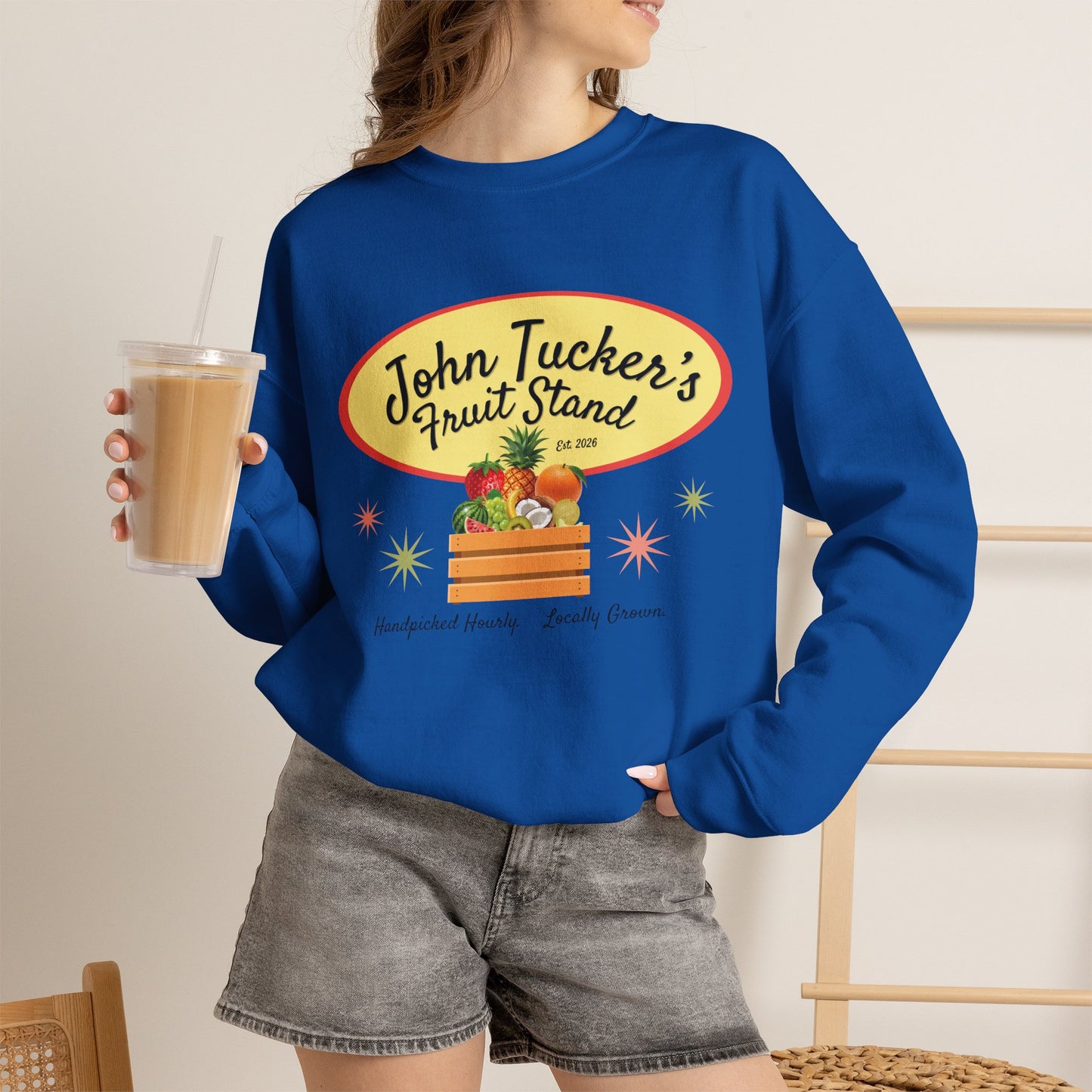 John Tucker's Fruit Stand - Hockey Romance Inspired Sweatshirt