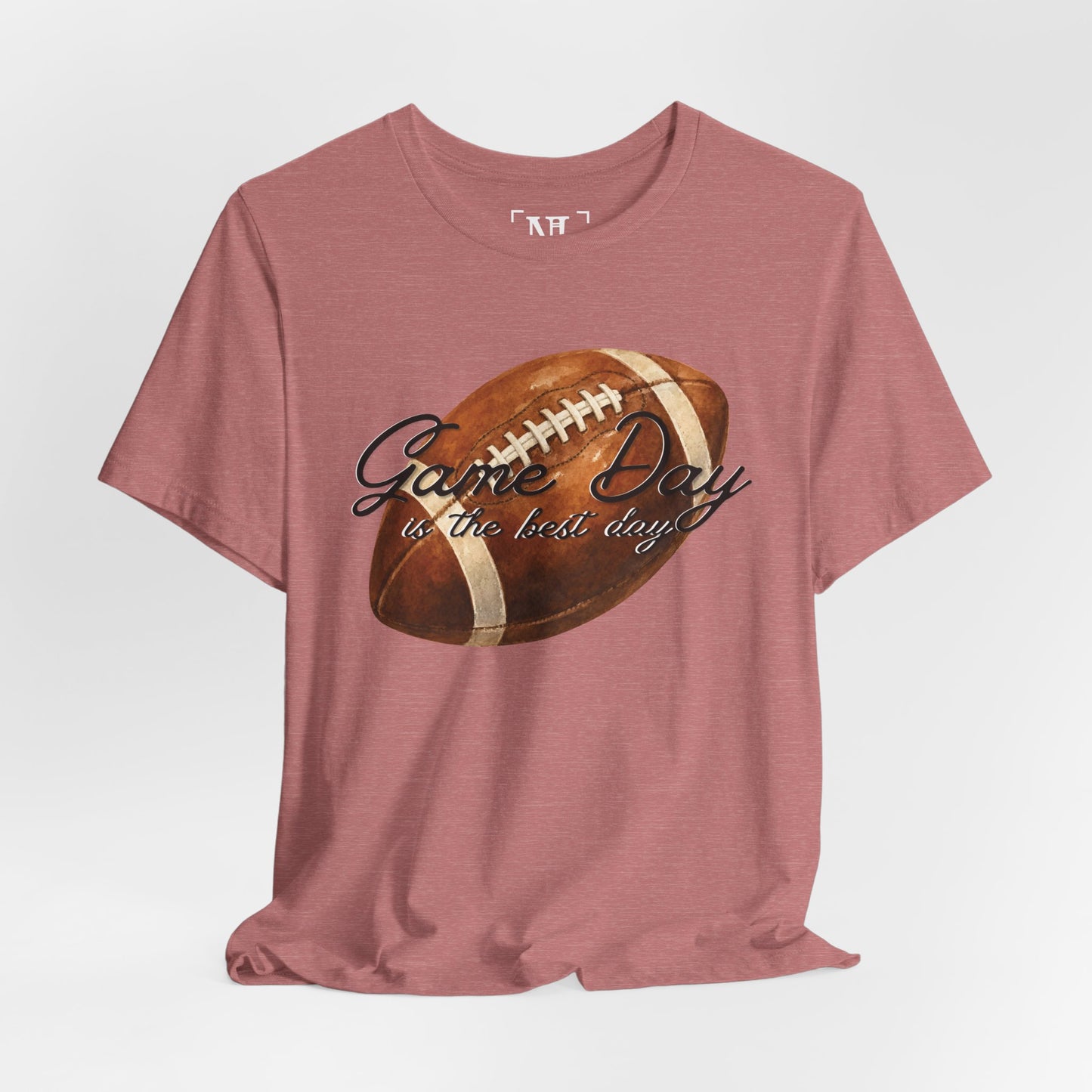 Game Day Football Tee — "Game Day is the best day" Vintage Football Shirt