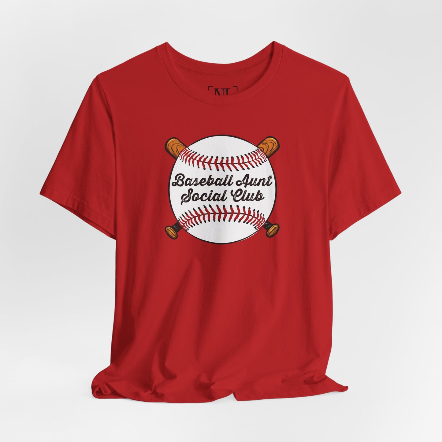 Baseball Aunt Social Club Tee — Women’s Baseball T-Shirt
