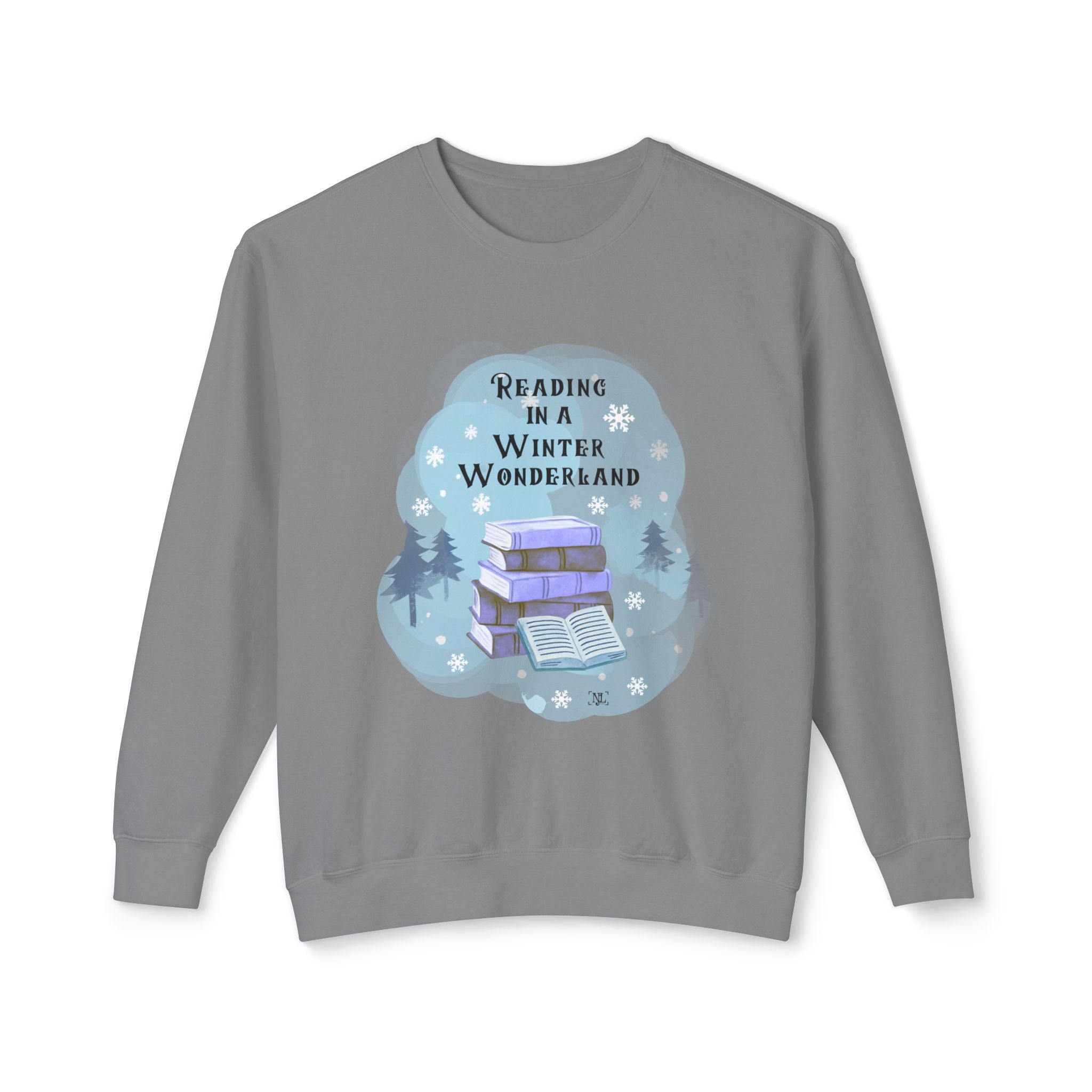 Reading in a Winter Wonderland Crewneck Sweatshirt