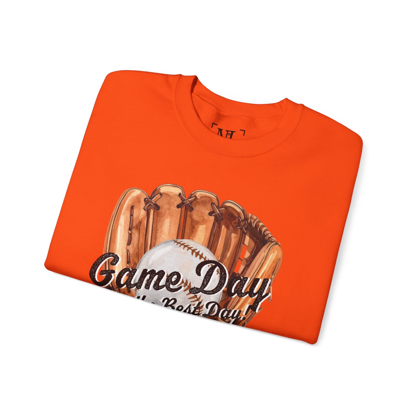 Game Day Baseball Sweatshirt — "Game Day is the Best Day" Crewneck
