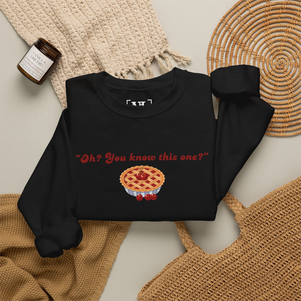 Oh? You know this one? Cherry Pie - Hockey Romance Inspired Sweatshirt