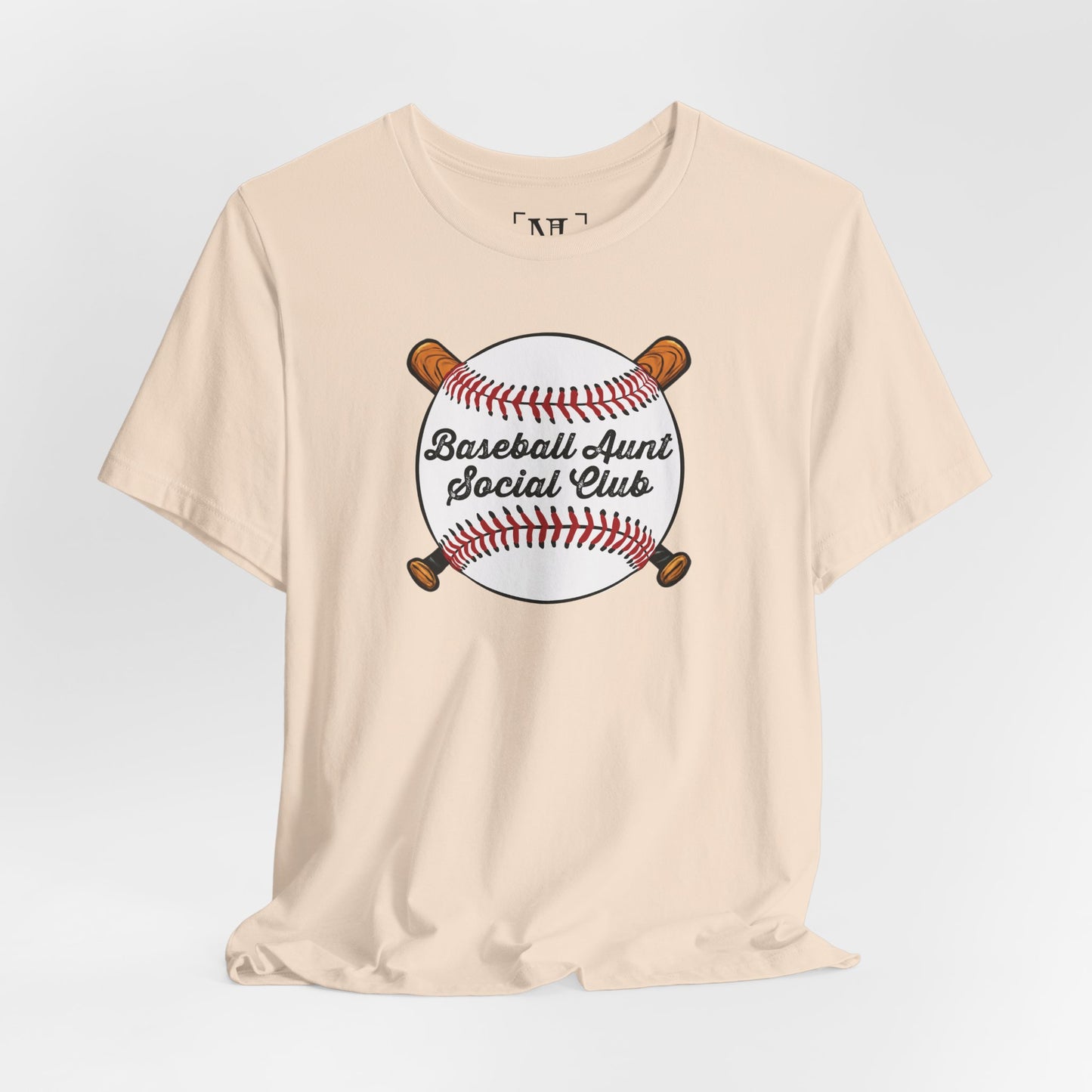 Baseball Aunt Social Club Tee — Women’s Baseball T-Shirt