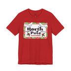 North Pole Library Short Sleeve Christmas Tee