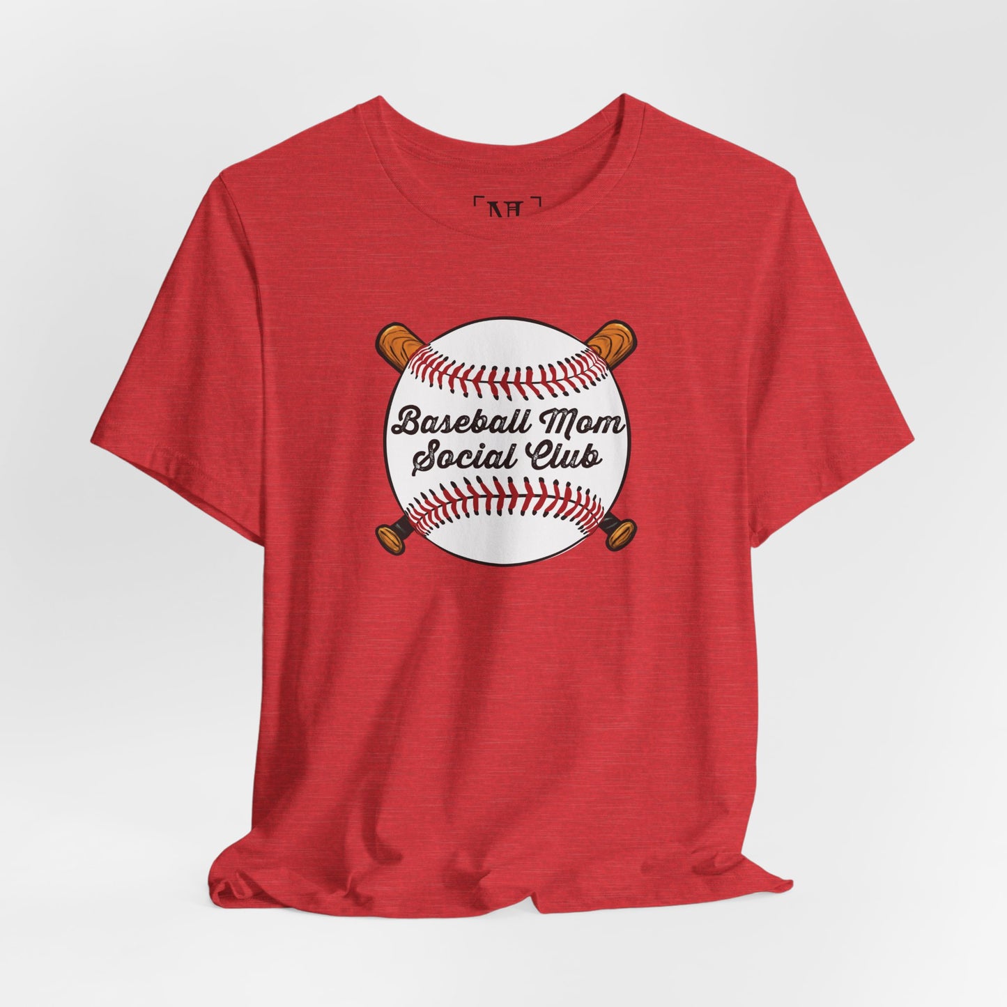 Baseball Mom Social Club Tee — Women’s Baseball Mom T-Shirt