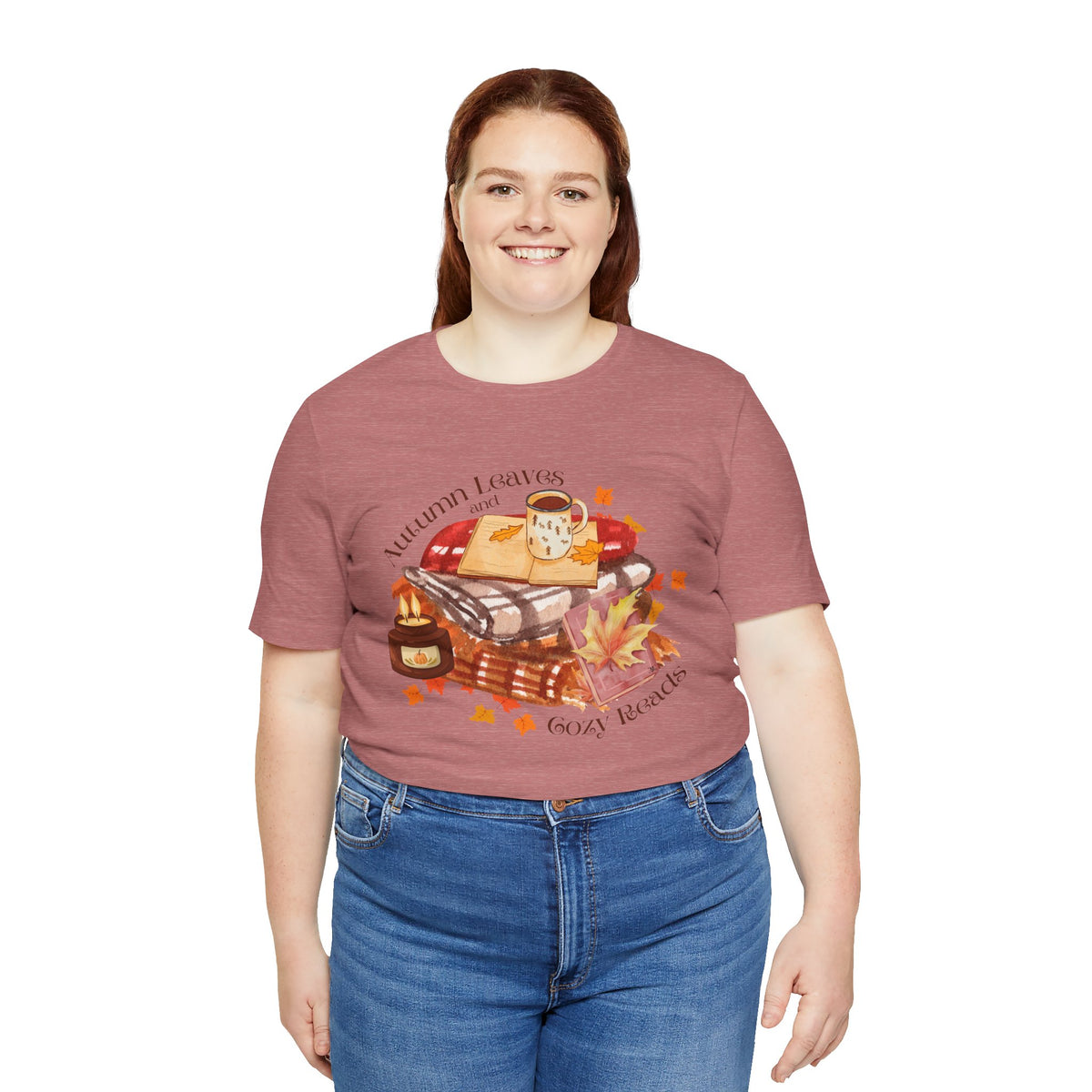 Autumn Leaves & Cozy Reads Tee