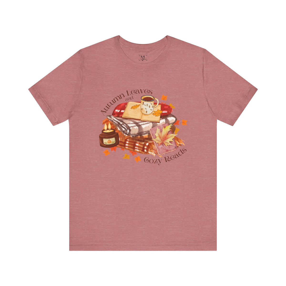 Autumn Leaves & Cozy Reads Tee