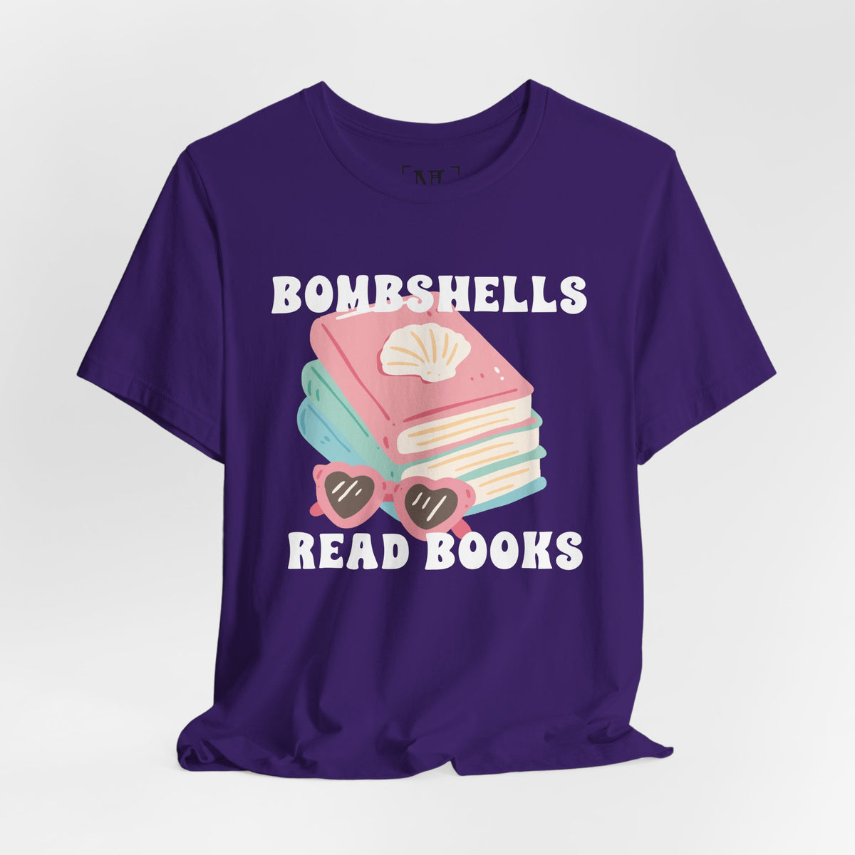 Bombshells Read Books - Bookish Villa Inspired Tee (White Text)