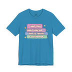Book Lover Tee — "Just One More Chapter Unless There’s A Cliffhanger" Pastel Graphic