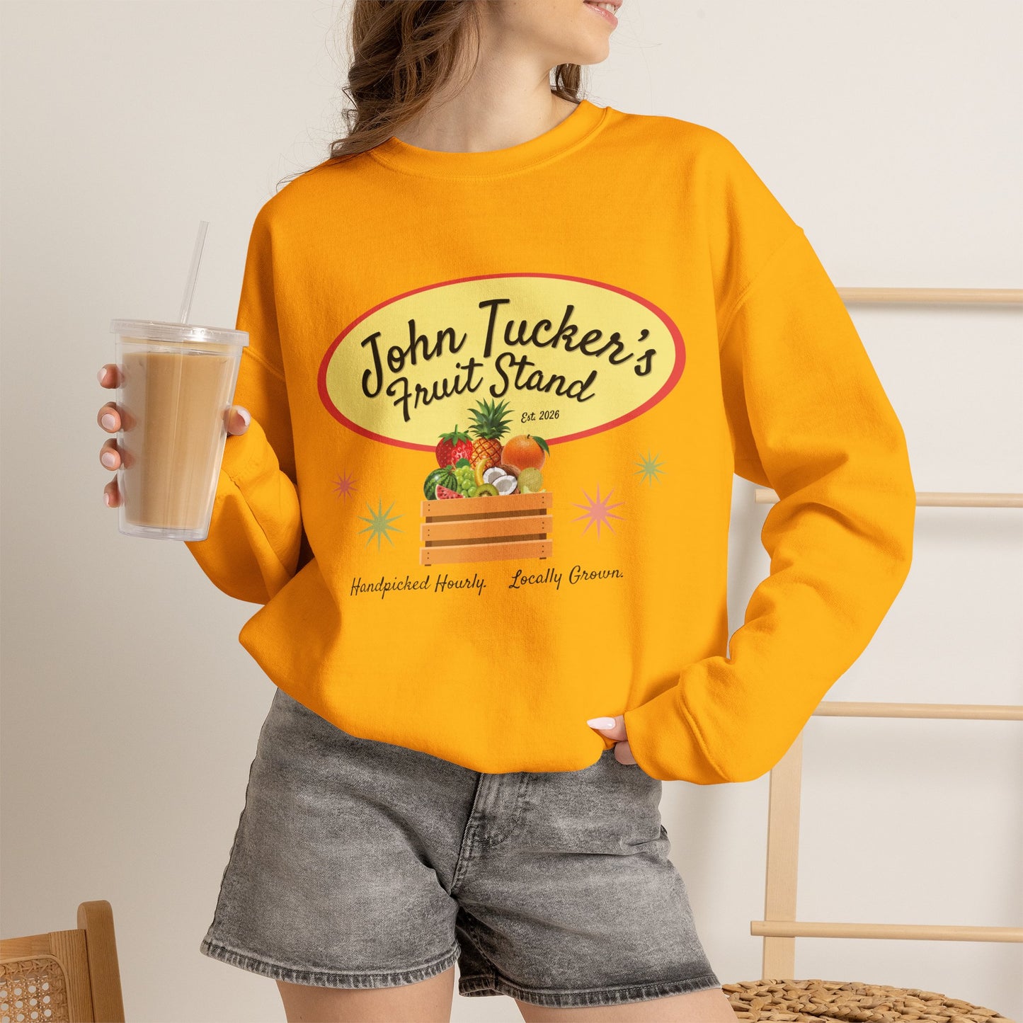 John Tucker's Fruit Stand - Hockey Romance Inspired Sweatshirt