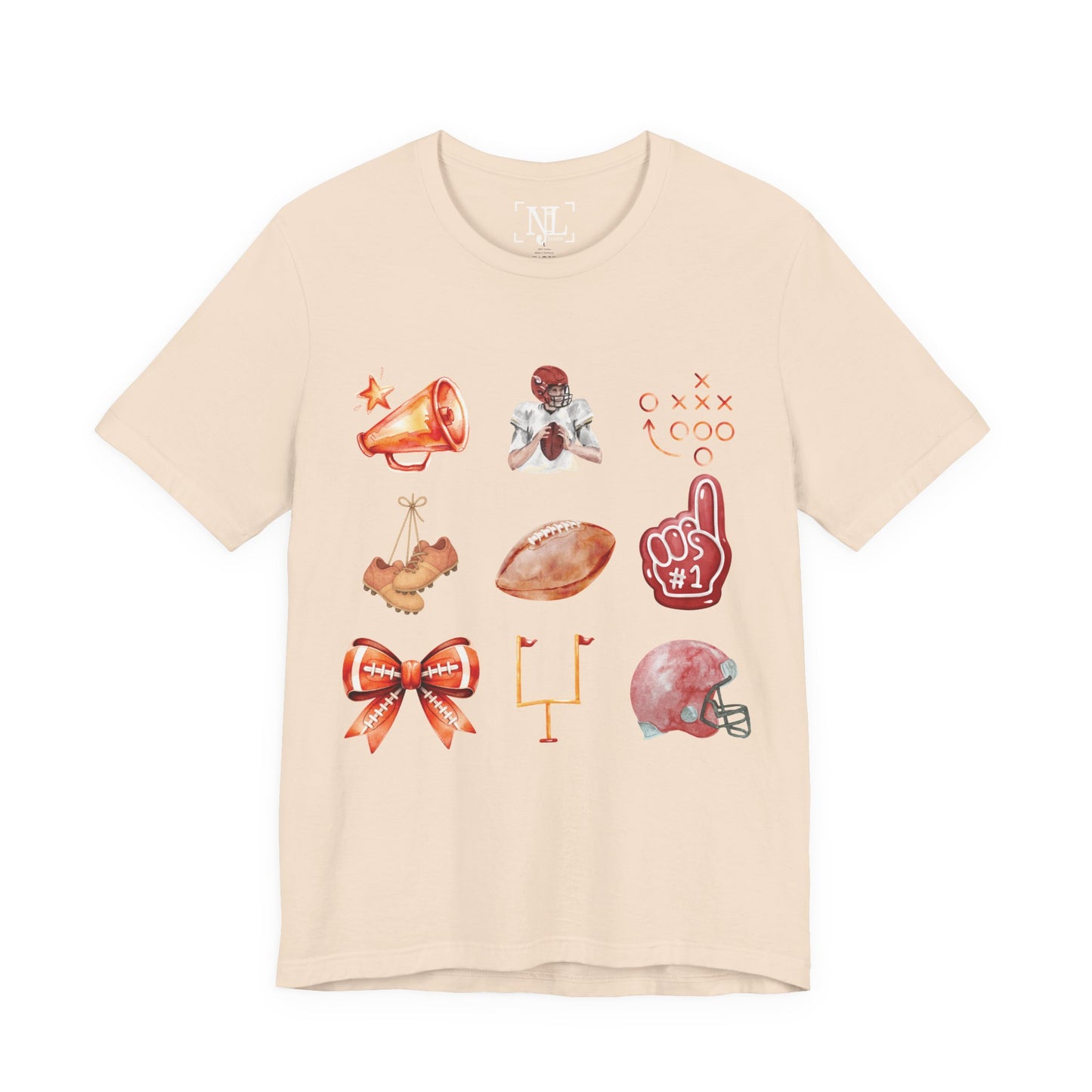 Vintage Football Icons - Graphic Tee