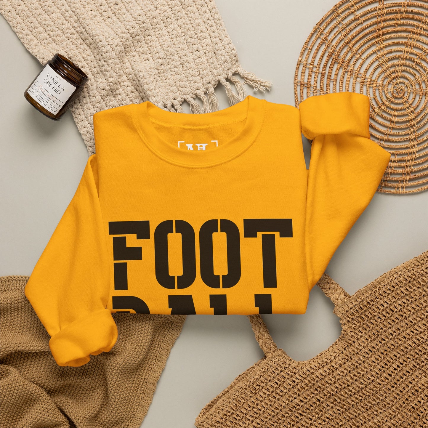 Football Mom Crewneck Sweatshirt