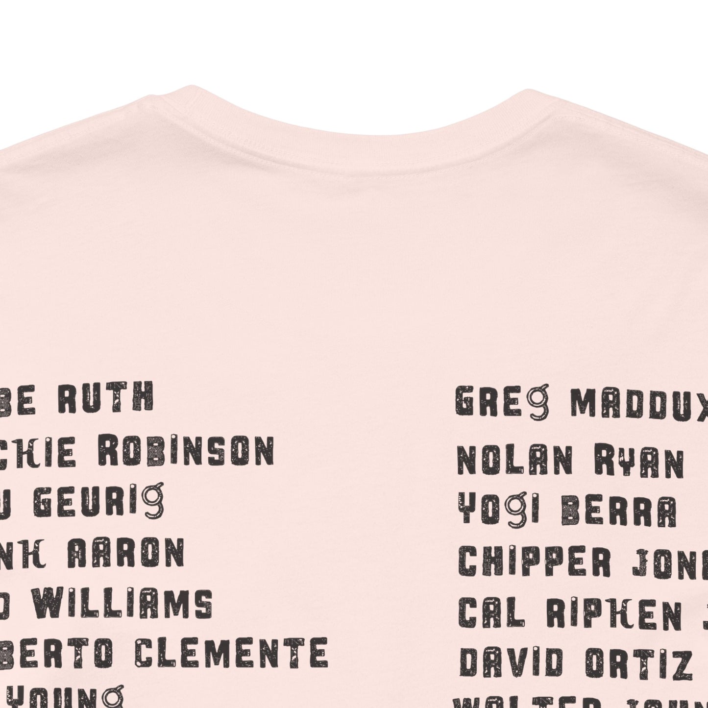 Baseball Tribute Tee — "Heroes Get Remembered, Legends Never Die"