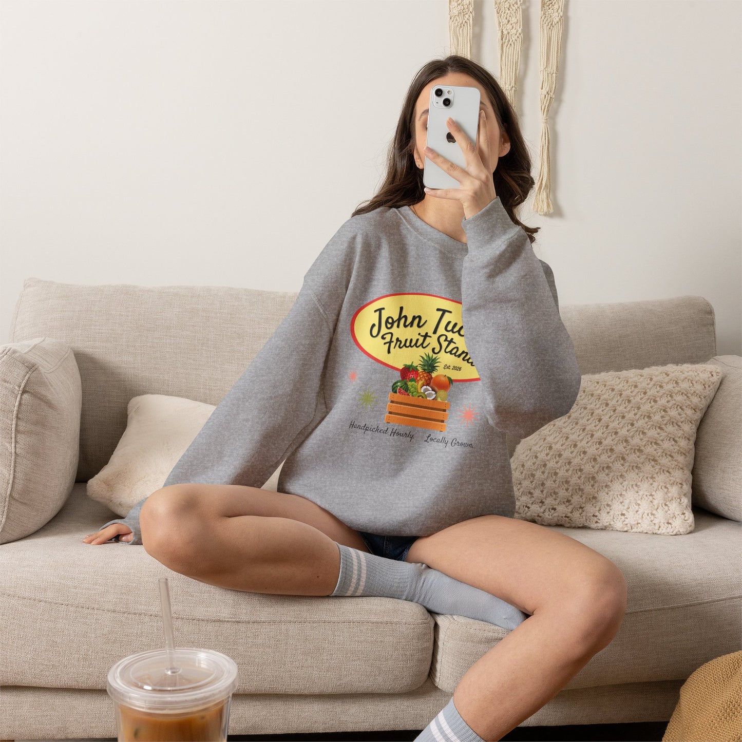 John Tucker's Fruit Stand - Hockey Romance Inspired Sweatshirt
