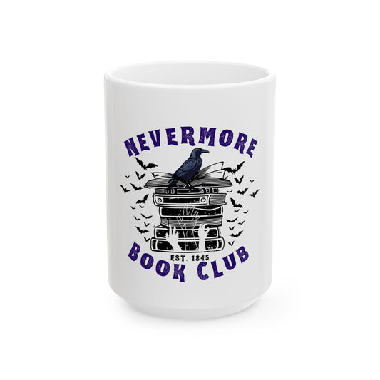 Nevermore Book Club Ceramic Mug