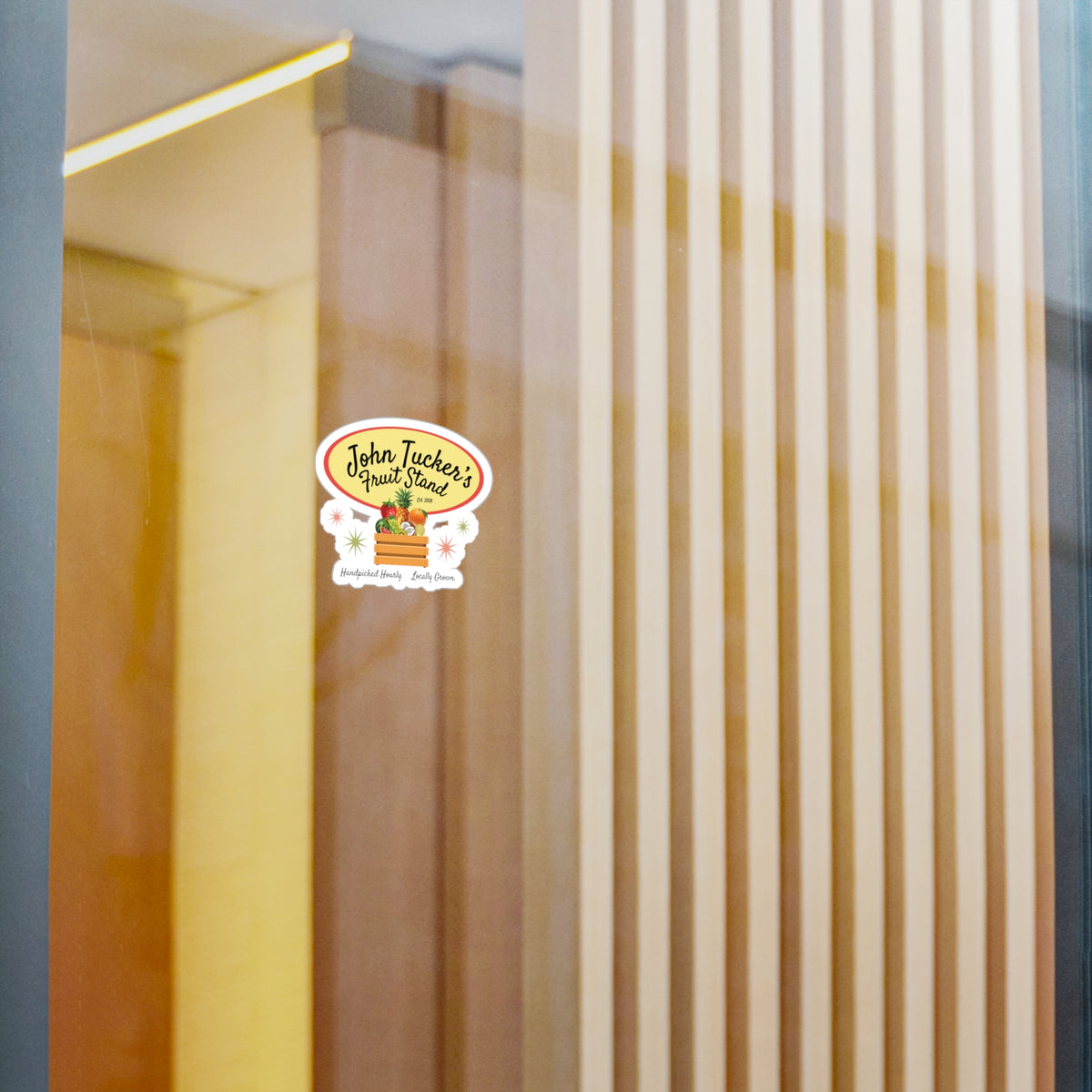 John Tucker's Fruit Stand - Hockey Romance Inspired Kiss-Cut Sticker