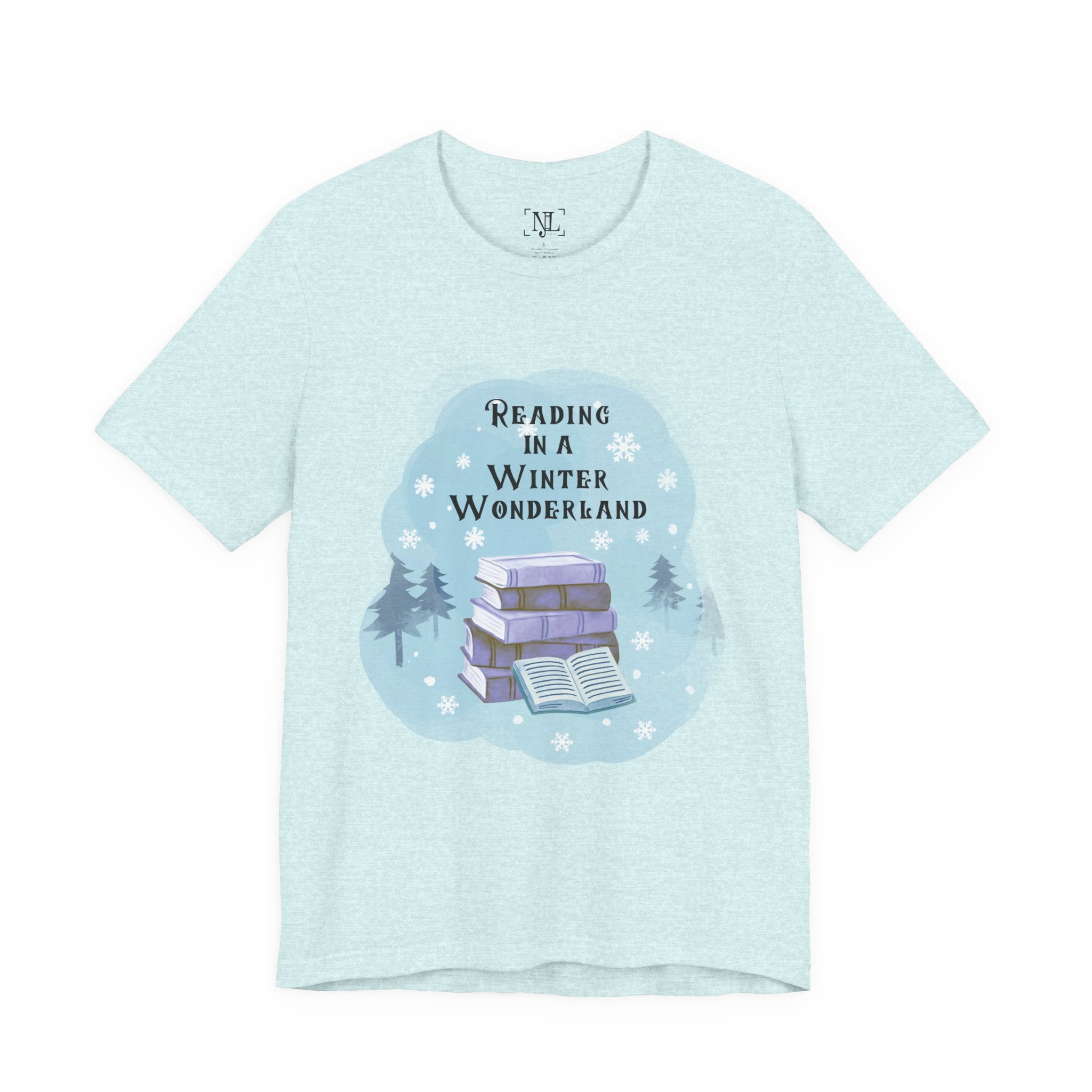 Reading in a Winter Wonderland Short Sleeve Tee