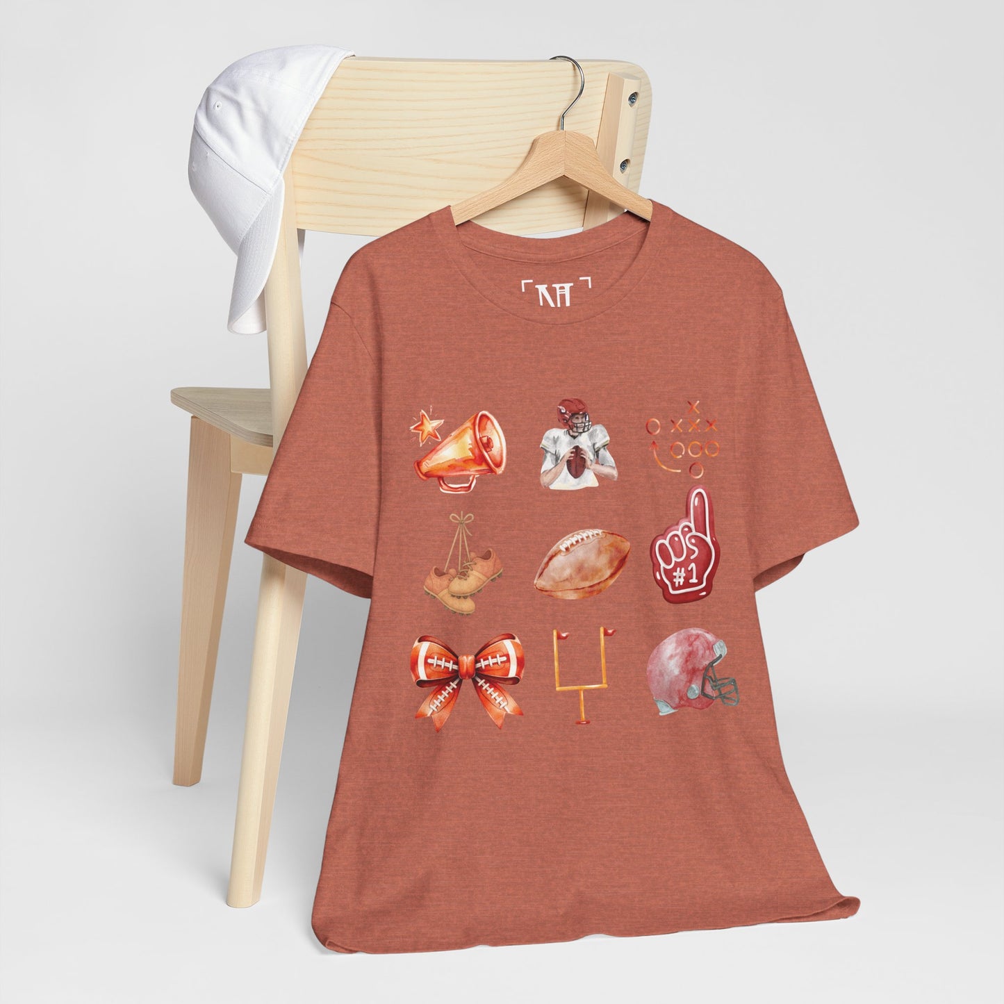 Vintage Football Icons - Graphic Tee