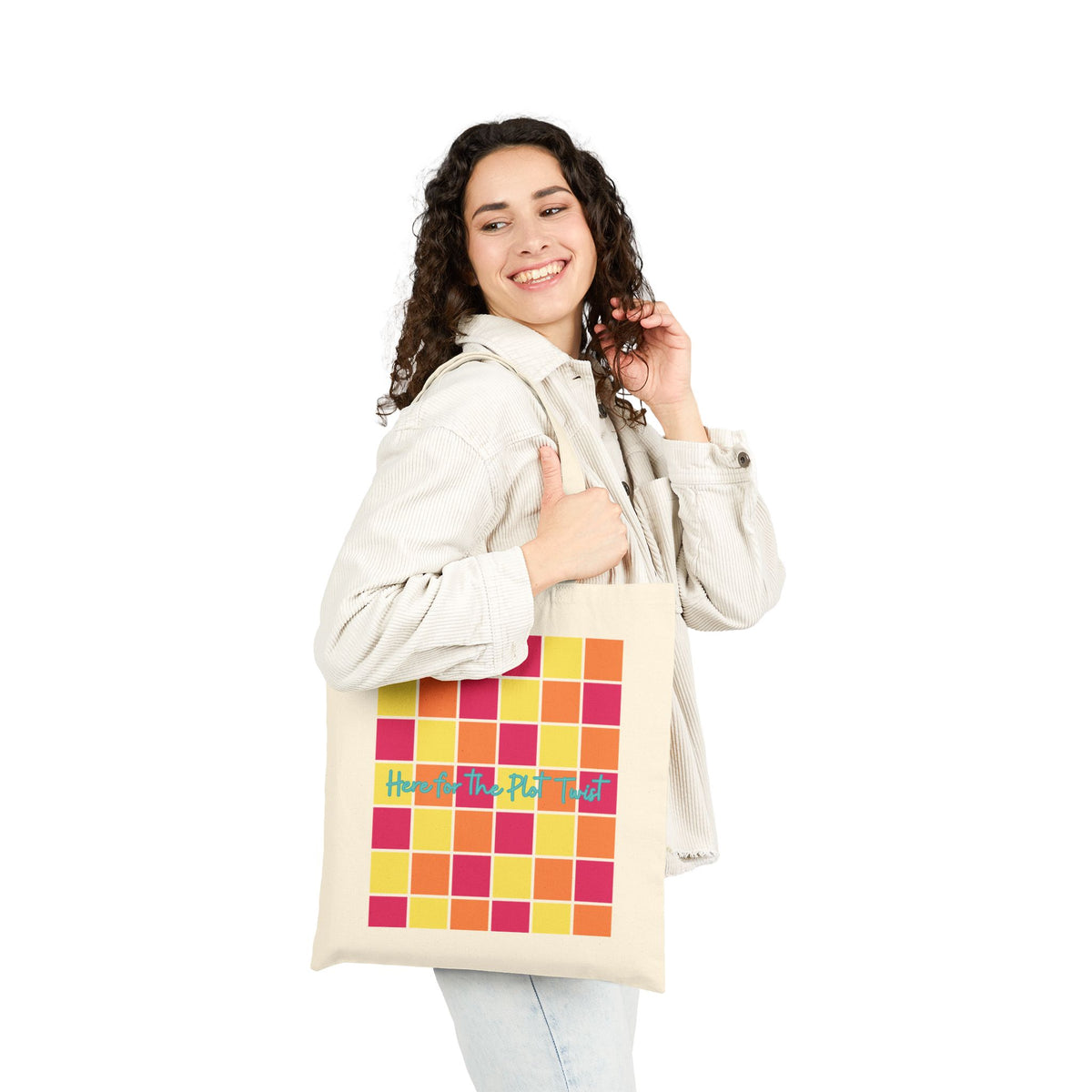 Here for the Plot Twist - Bookish Villa Inspired Tote